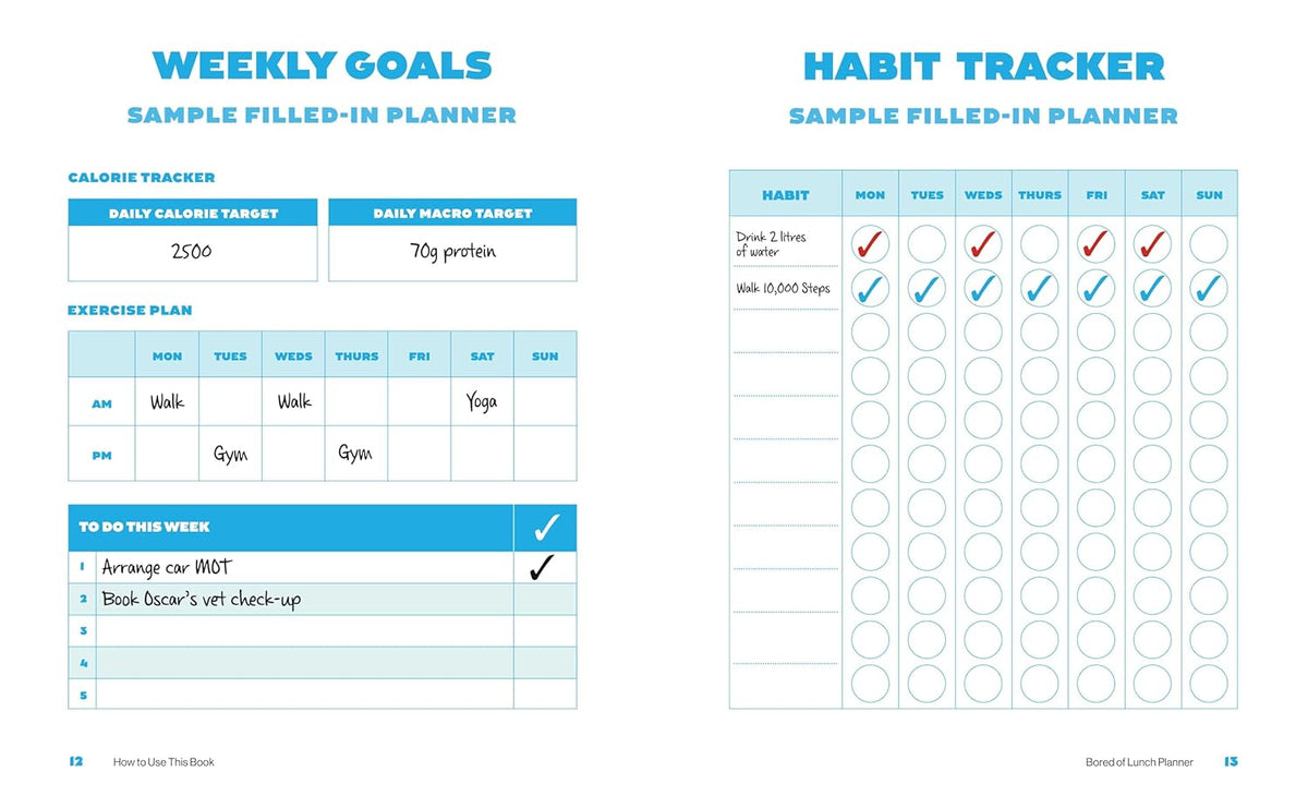 Bored of Lunch: Meal Planner: Plan Your Meals. Stay on Budget. Track Your Calories Book by Nathan Anthony (Paperback)