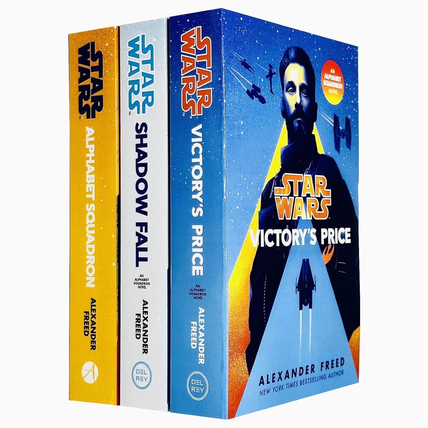 Star Wars Alphabet Squadron Trilogy by Alexander Freed – 3-Book Sci-Fi Collection | Space battles, rebels, heroes, galactic war, epic adventure