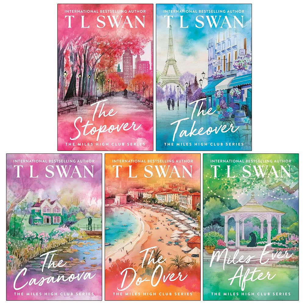 The Miles High Club Series 5 Books Collection Set By T L Swan (The Stopover, The Takeover, The Casanova, The Do-Over and Miles Ever After) | Paperback