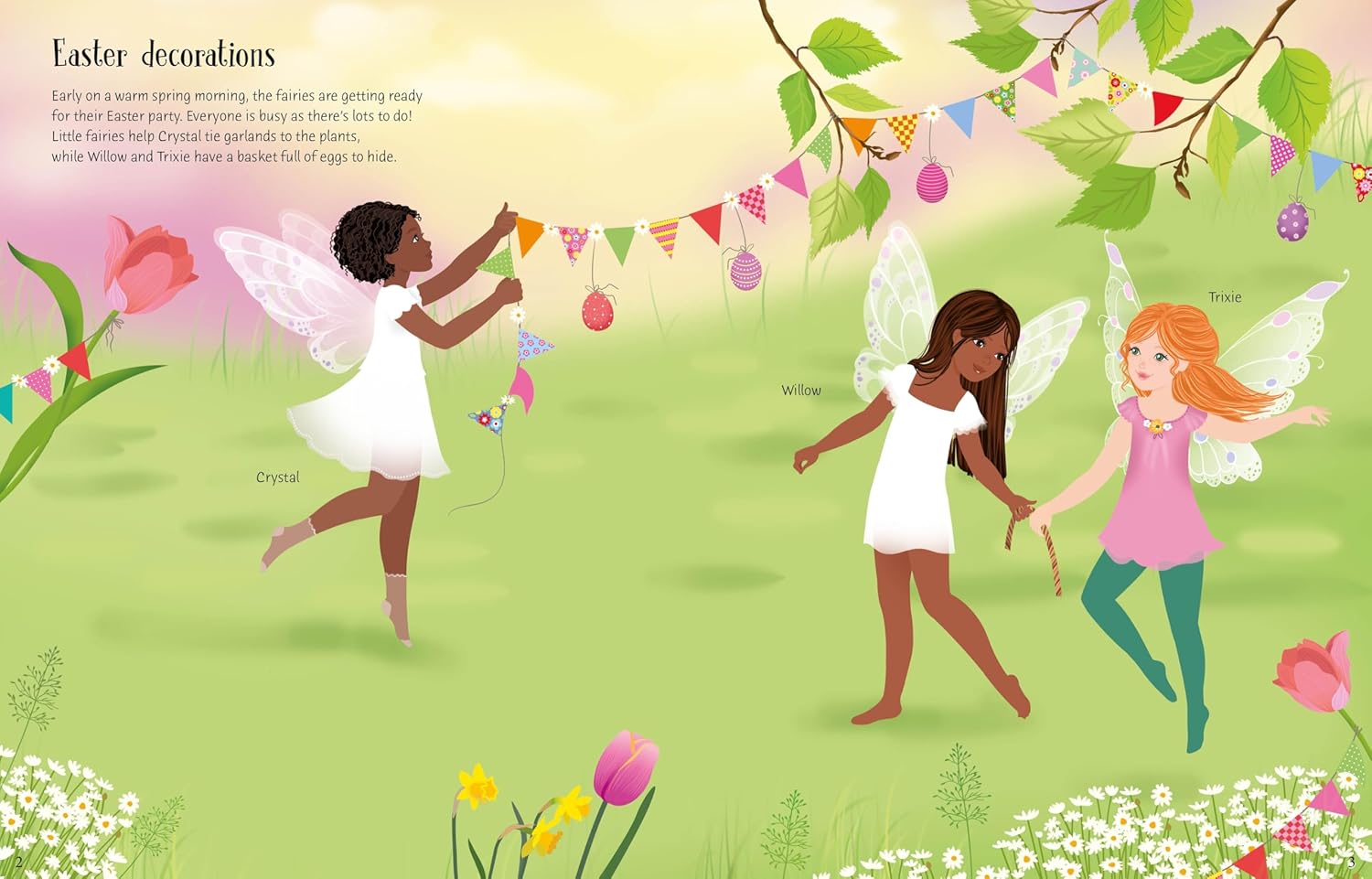 Usborne Little Sticker Dolly Dressing Easter Party by Fiona Watt | Paperback