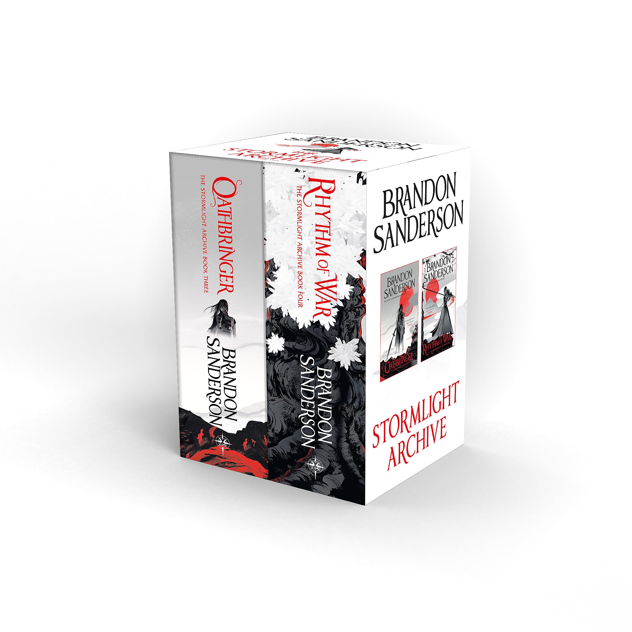 The Stormlight Archive Boxed Set Books Part Two by Brandon Sanderson (Oathbringer and Rhythm of War)