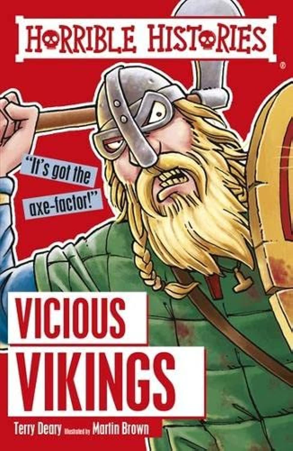 Vicious Vikings – Horrible Histories Book by Terry Deary | Funny and Gruesome Viking History for Kids Ages 8–12