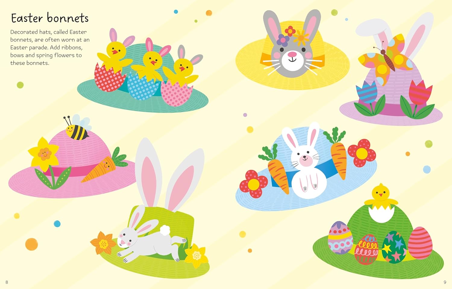 First Sticker Book Easter: A Sticker Activity Book with Eggs, Parades, and Bunnies by Holly Bathie | Board Book