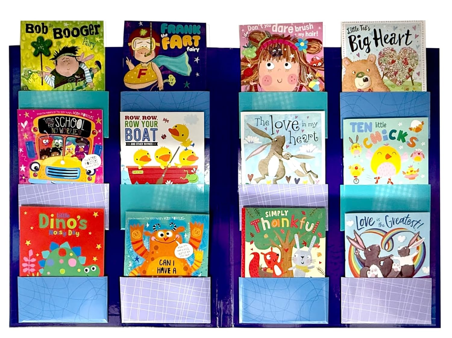 My Bedtime Story-time Collection 24 Books Set by Rosie Greening (Bob the Booger Fairy, Frank the Fart Fairy, Little Ted's Big Heart, Ten Little Chicks, Funderpants!, Little Red, I Love You, No Probllama! and More)