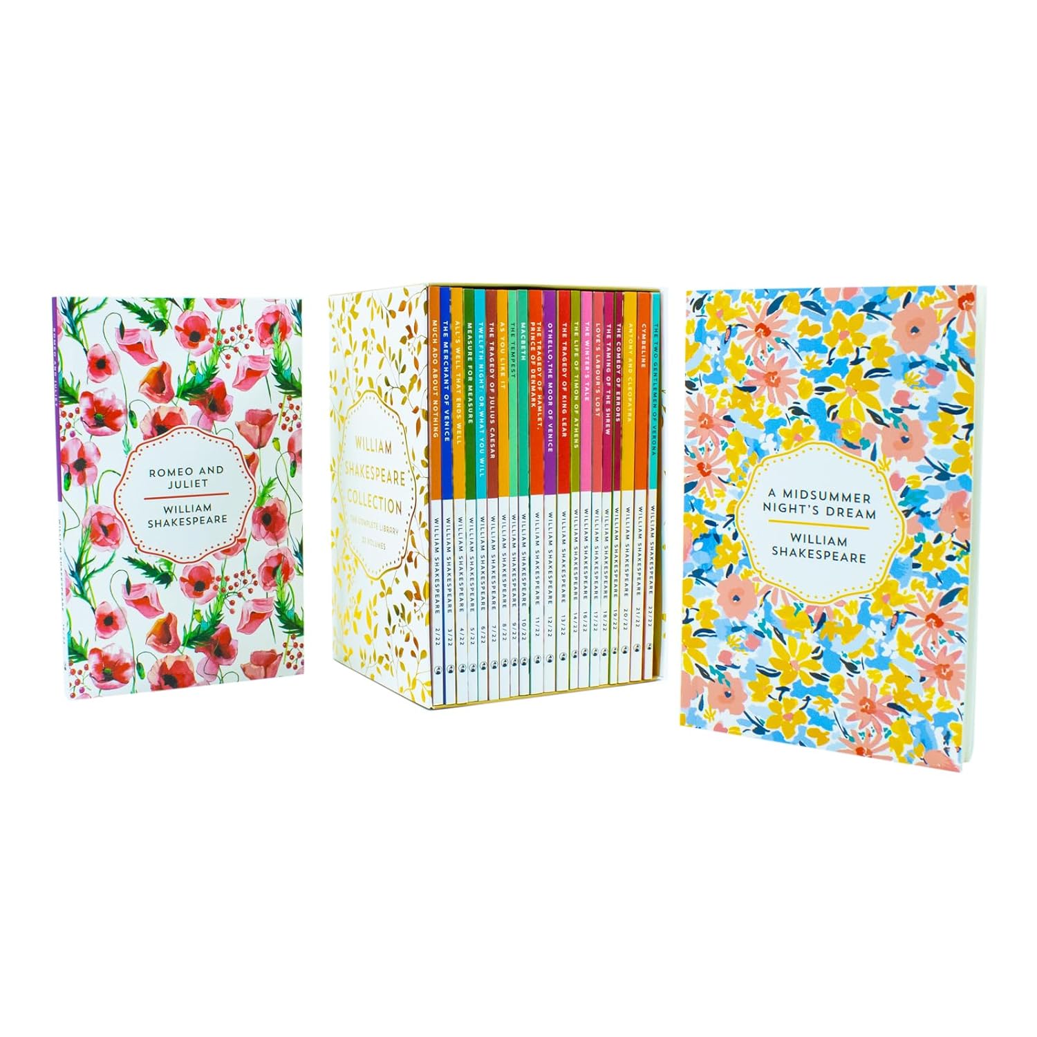 William Shakespeare The Complete Collection Book Set – 22 Iconic Plays Including Macbeth, As You Like It, The Two Gentlemen of Verona & King Lear