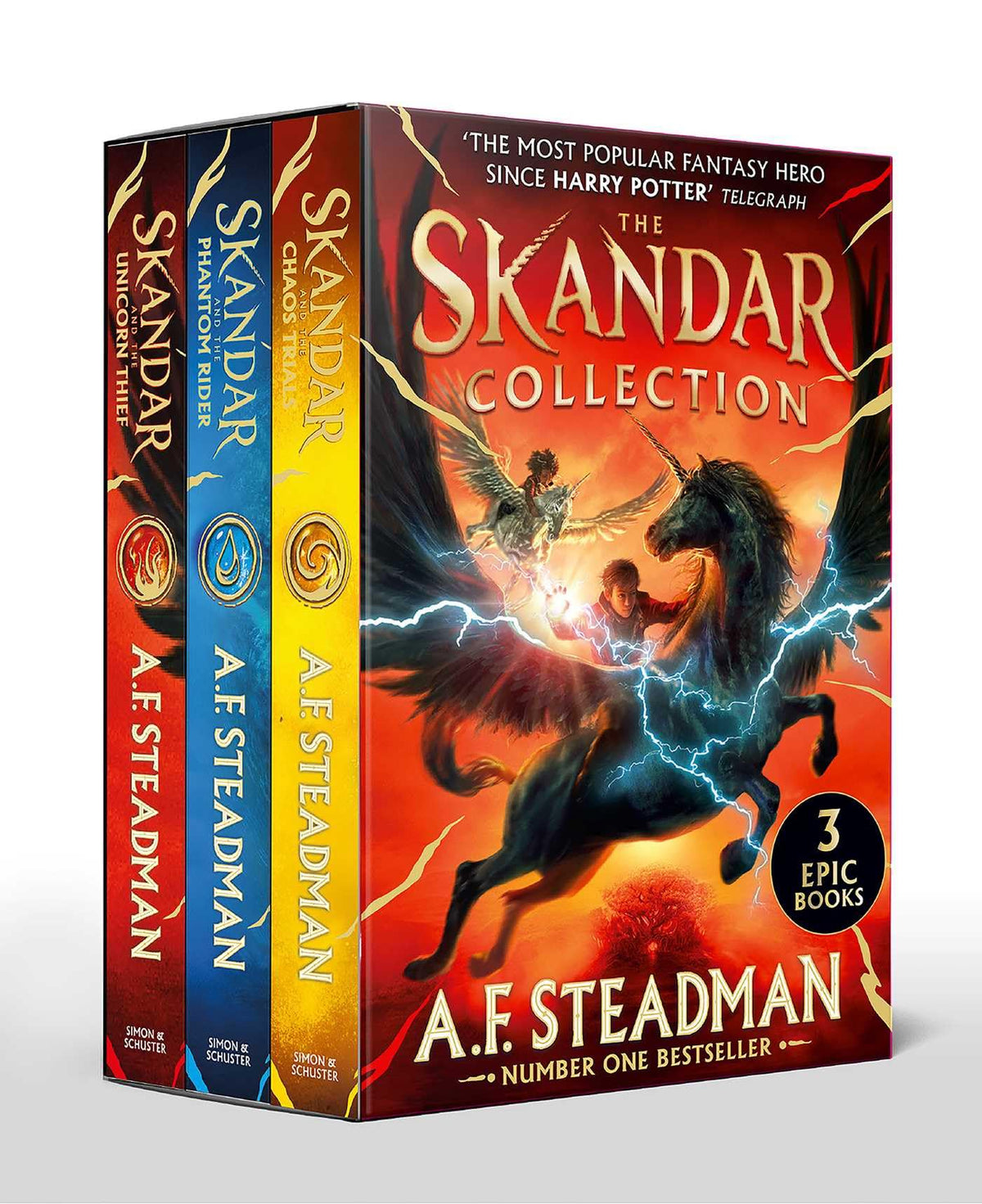 The Skandar Collection Books 1 - 3 Boxed Set A E Steadman