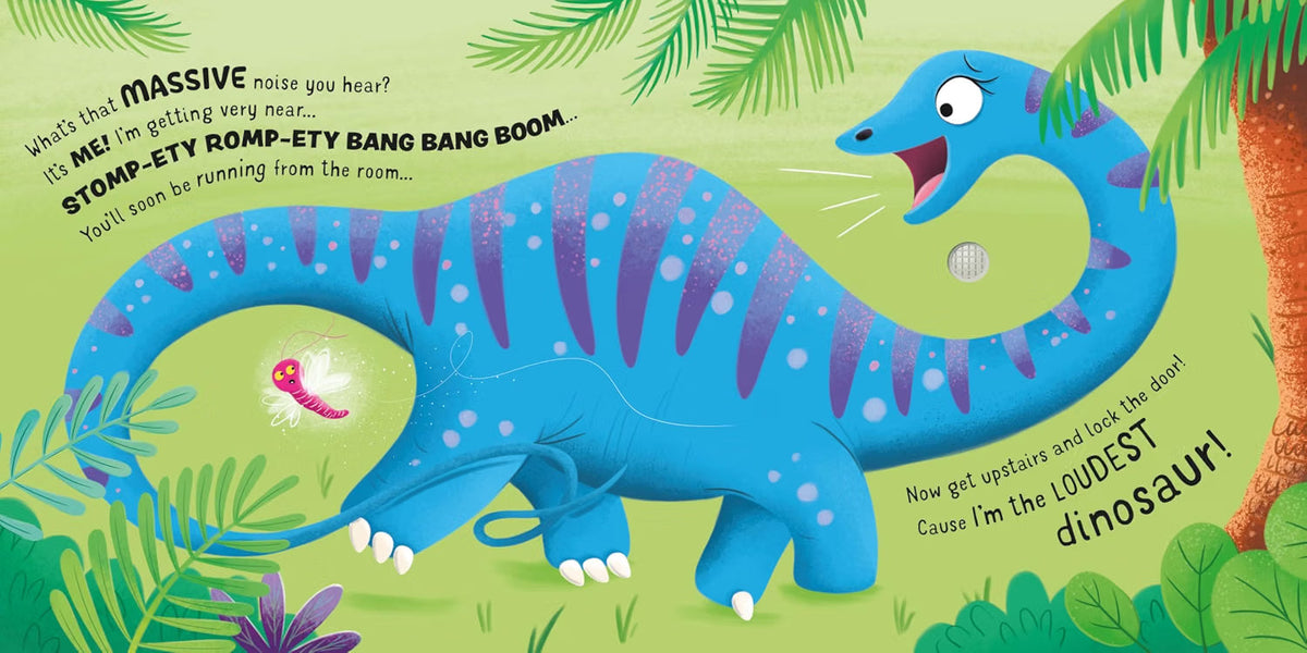Usborne Who's the Loudest? 3 Books Collection Set by Sam Taplin – Zoo, Dinosaur & Farm | Interactive Animal Sound Board Books