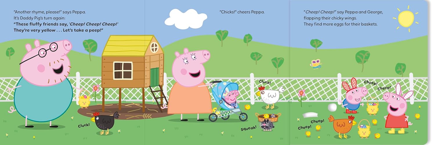 Peppa Pig: Peppa's Easter Surprise: A lift-and-find book By Ladybird | Board Book