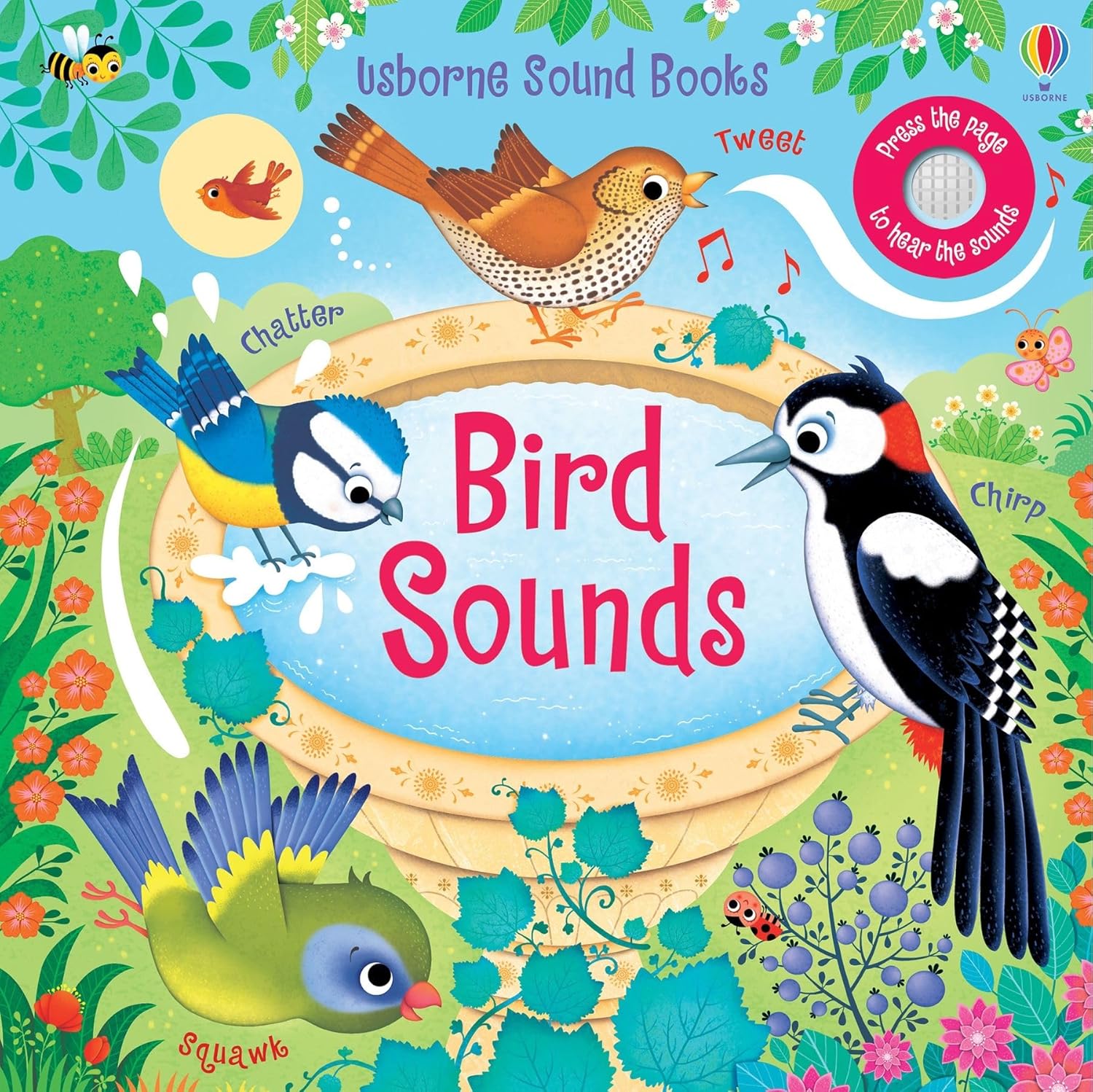 Usborne Bird Sounds Book By Sam Taplin