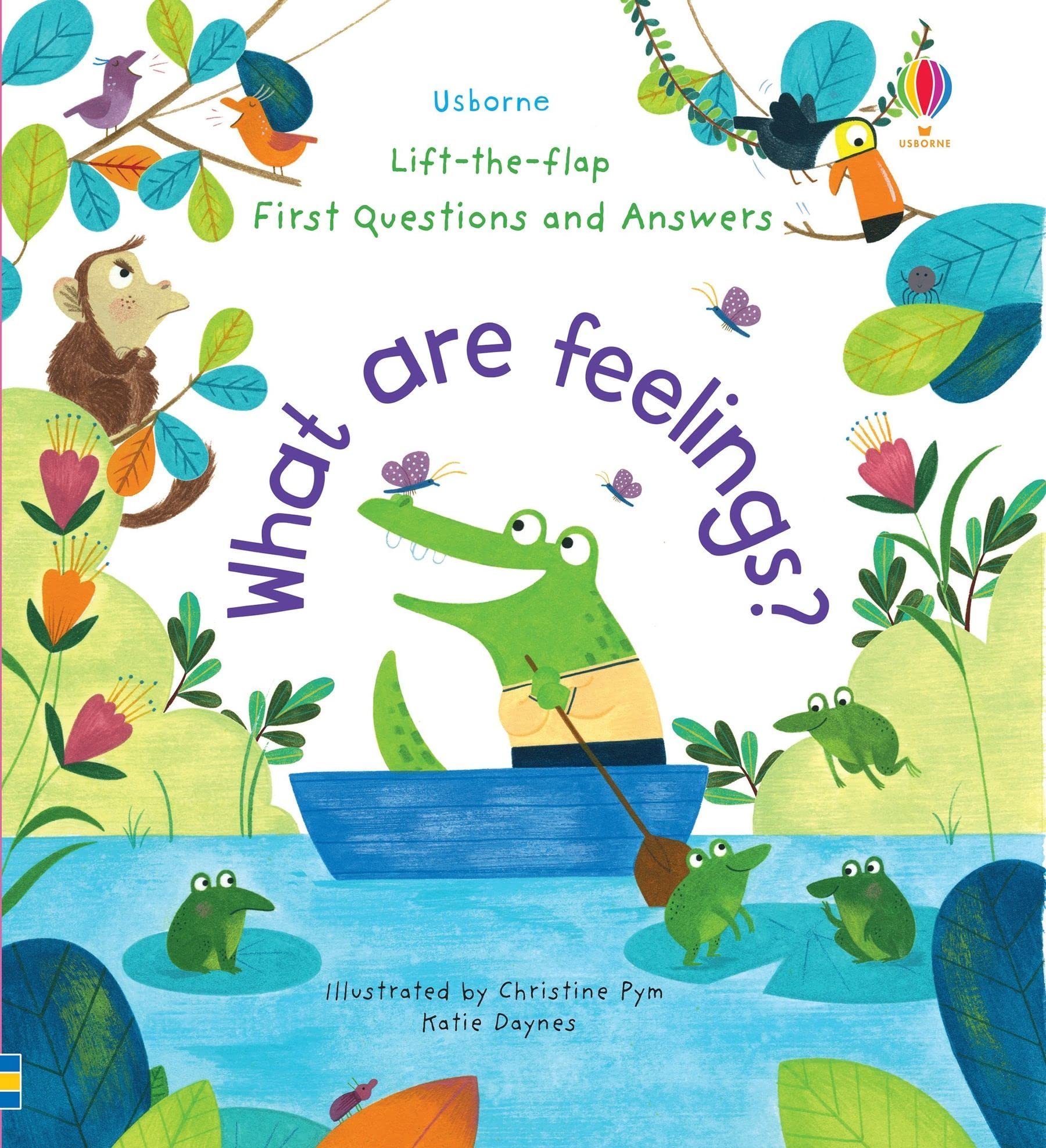 What Are Feelings? | Lift-the-Flap First Questions & Answers Children's Book