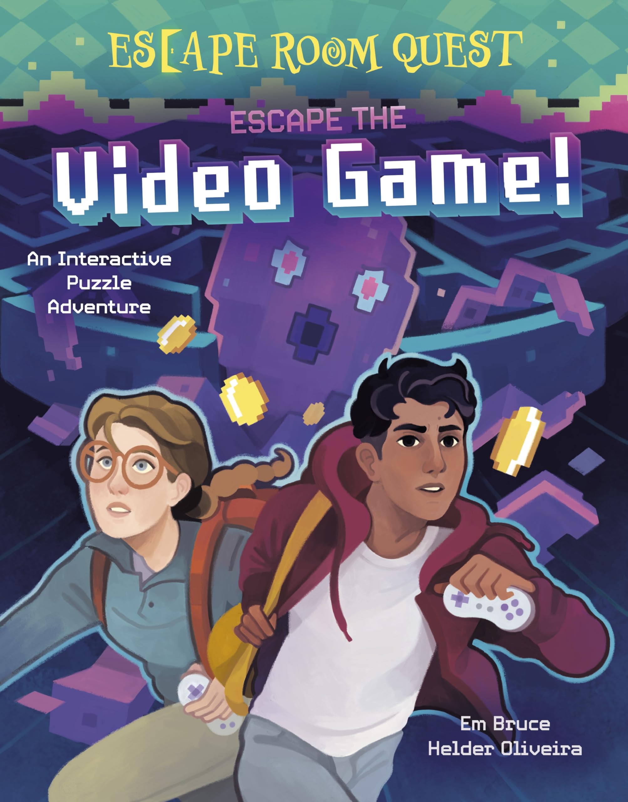 Escape Room Quest: Escape the Video Game!: An Interactive Puzzle Adventure (Arcturus Escape Rooms) | Hardcover