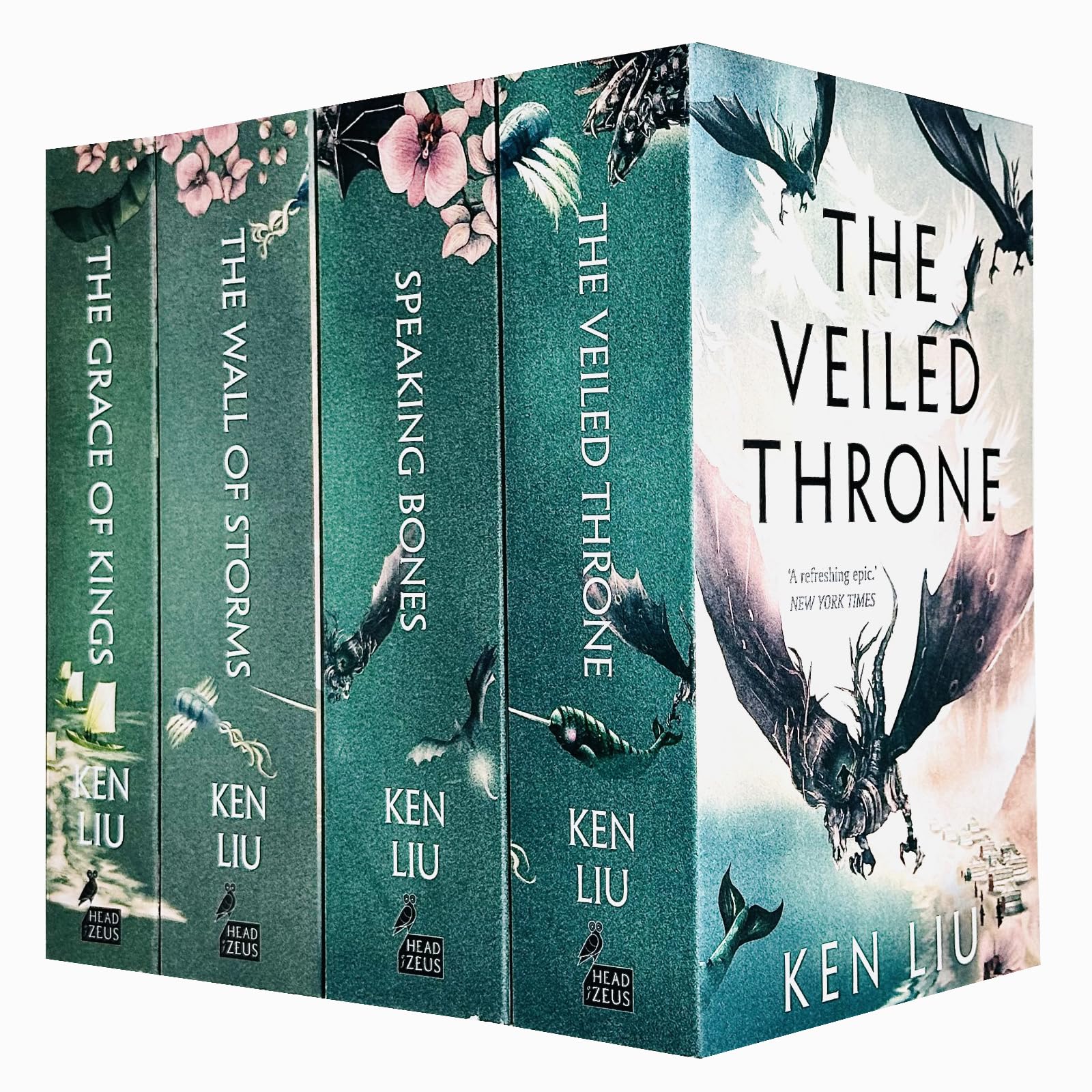 The Dandelion Dynasty Collection – 4 Book Set by Ken Liu | Epic Fantasy Adventure Series, Fiction Saga, Novels for Readers & Storytelling