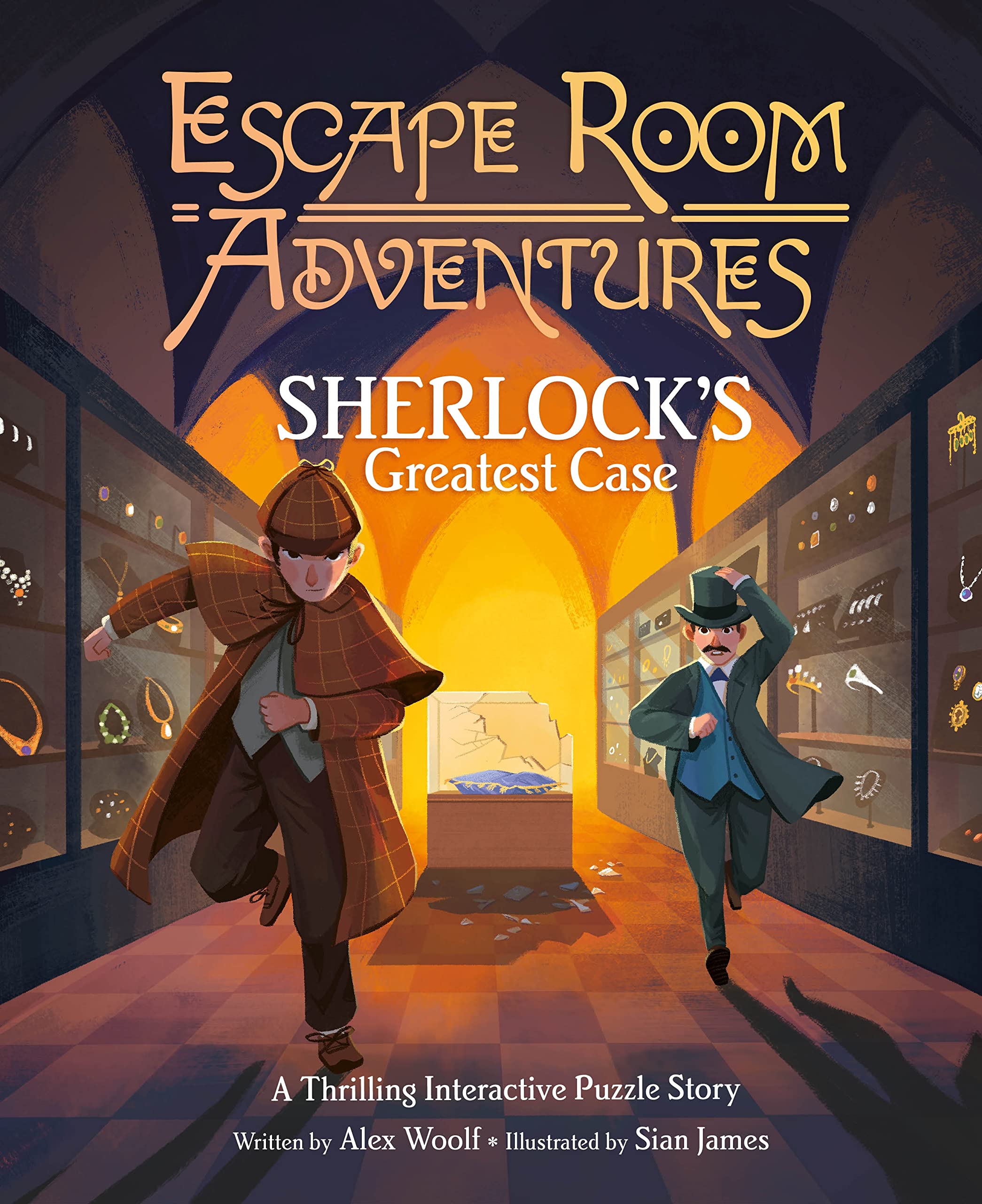 Escape Room Adventures: Sherlock's Greatest Case: A Thrilling Interactive Puzzle Story (Arcturus Escape Rooms) | Hardcover