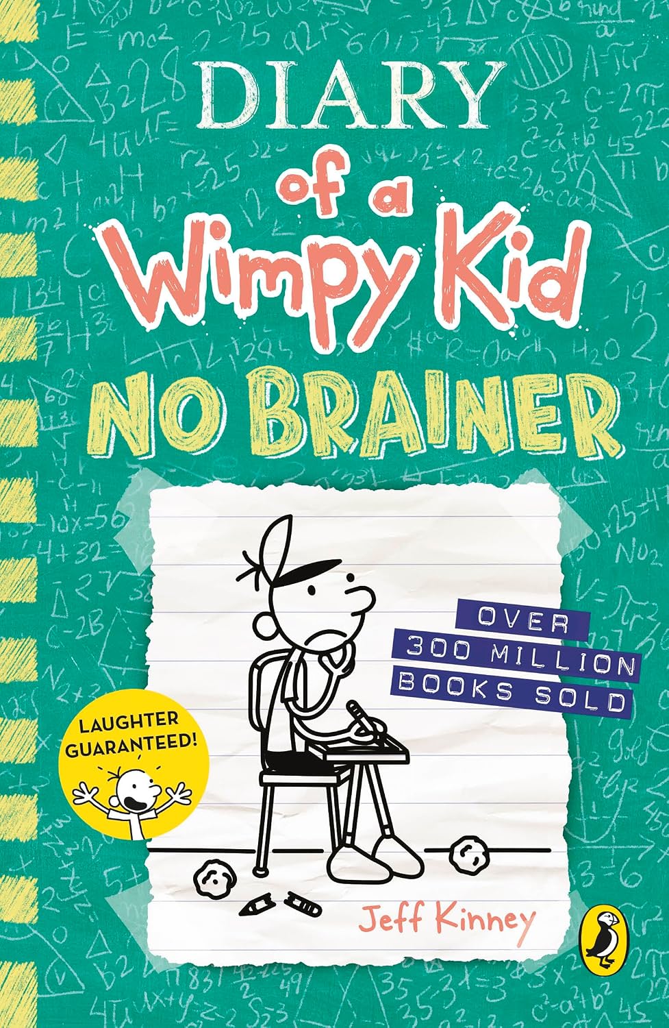 Diary of a Wimpy Kid Books 18–21 Collection Set by Jeff Kinney | No Brainer, Hot Mess, Partypooper & Fight or Flight | Hilarious Children's Books