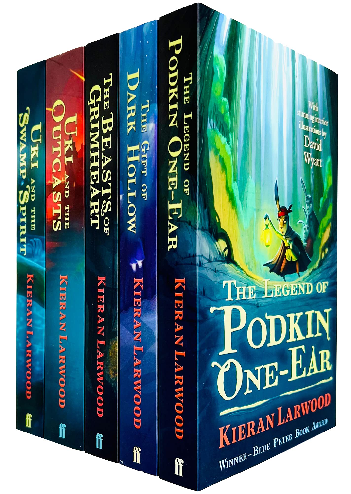 The Five Realms Series Books 1-5 Collection Set by Kieran Larwood – Fantasy Book Series for Young Adults & Children,Epic Adventure & Mystery