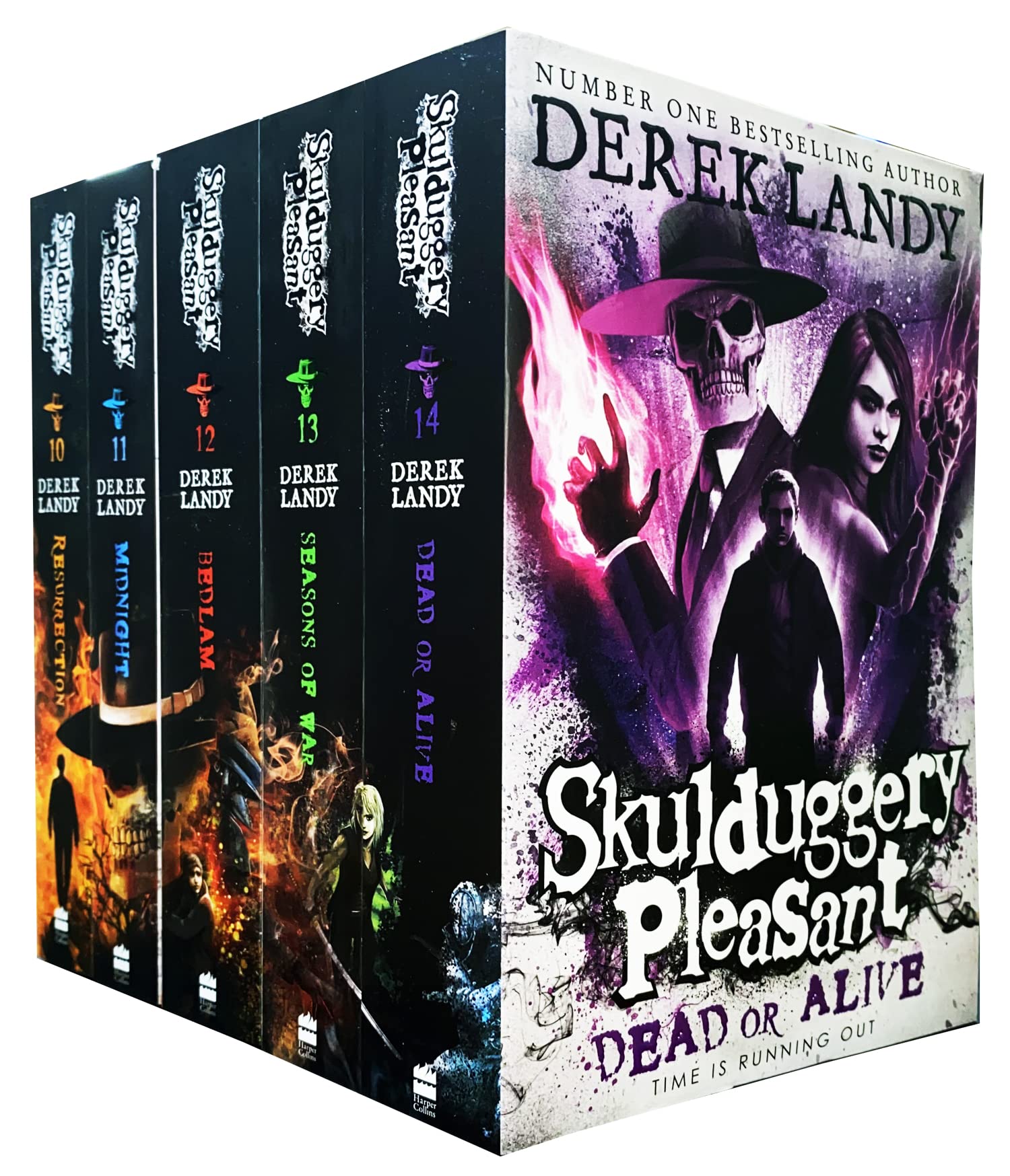 Skulduggery Pleasant Series 5 Books Collection Set by Derek Landy (Book 10 - 14)