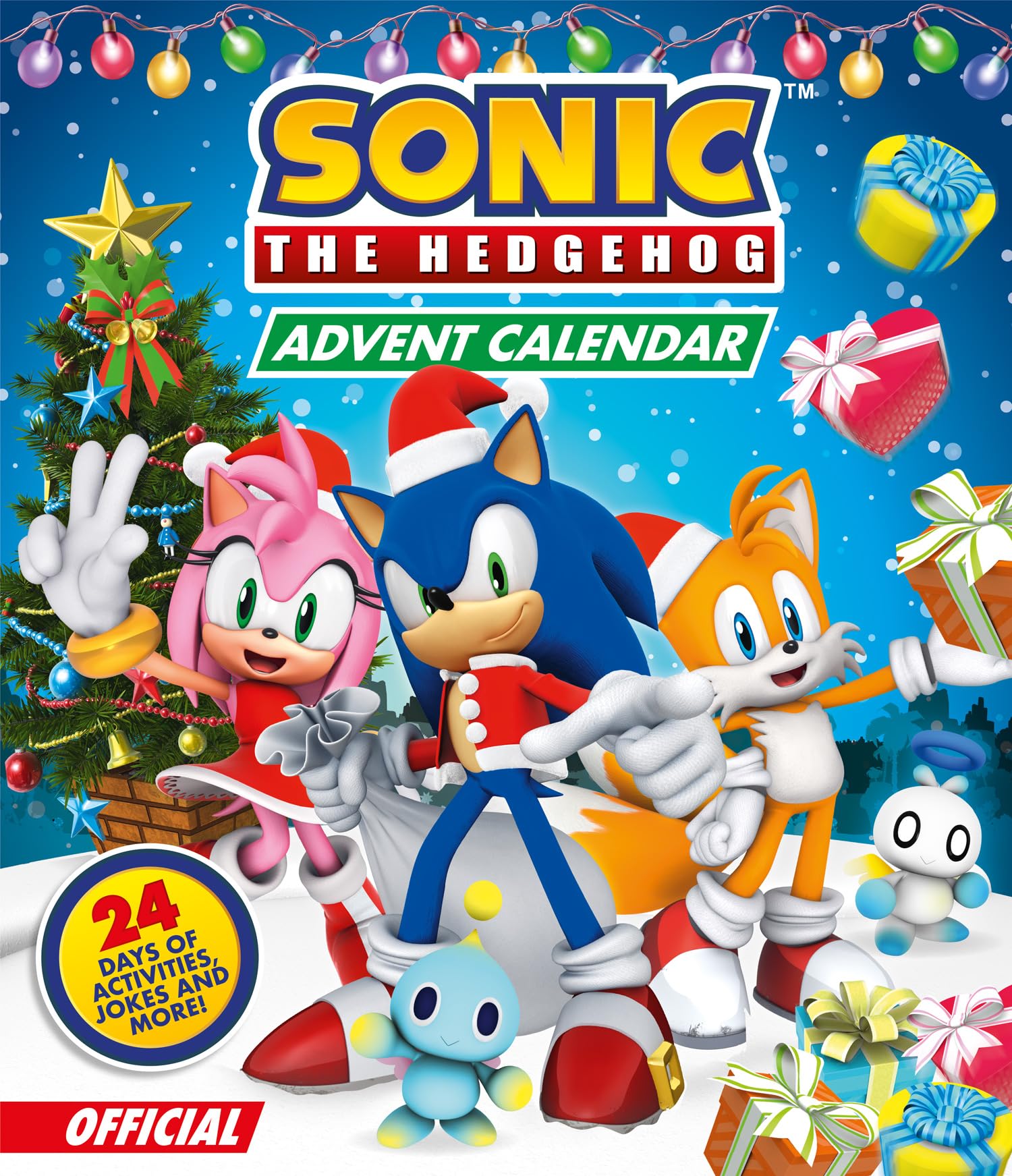 Sonic Advent Calendar 2025- 24-Day Christmas Countdown with Books, Activities & Gifts for Kids