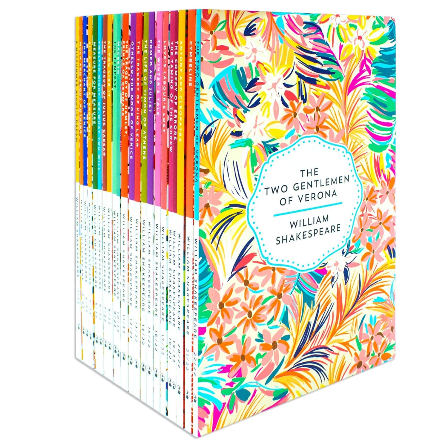 William Shakespeare The Complete Collection Book Set – 22 Iconic Plays Including Macbeth, As You Like It, The Two Gentlemen of Verona & King Lear