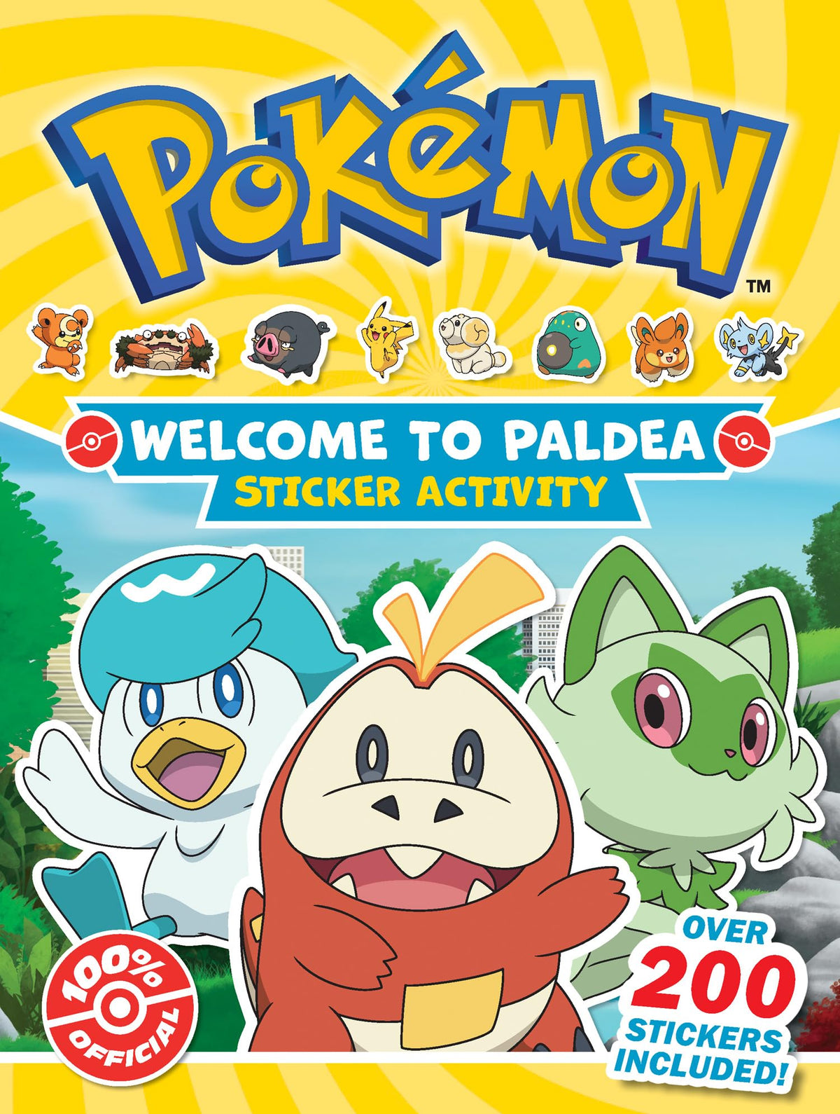 Pokémon Welcome to Paldea – Official Sticker Activity Book with 200+ Stickers