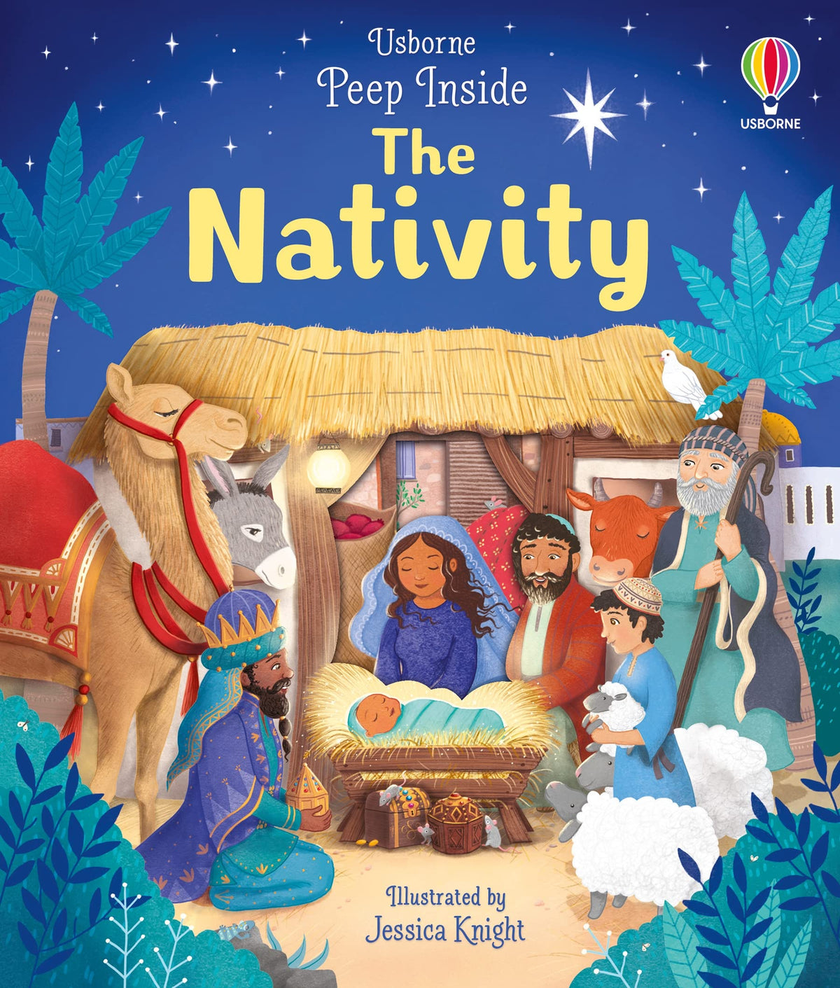 Peep Inside The Nativity - Usborne Lift-the-Flap Christmas Book for Kids