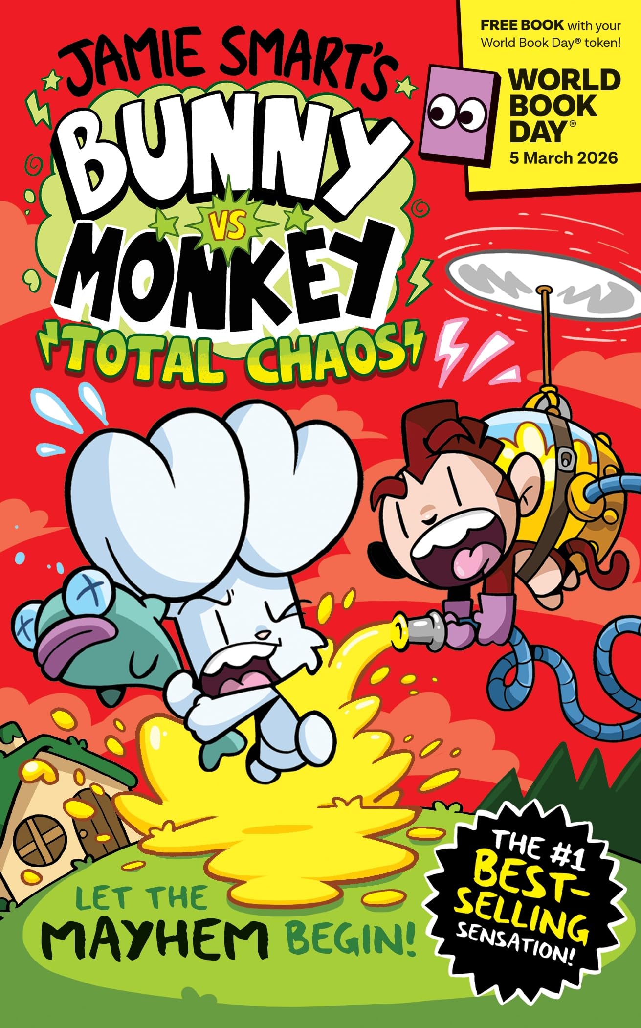Bunny vs Monkey: Total Chaos!: World Book Day 2026 (a Phoenix Comic book, from the multi-million-selling Jamie Smart)