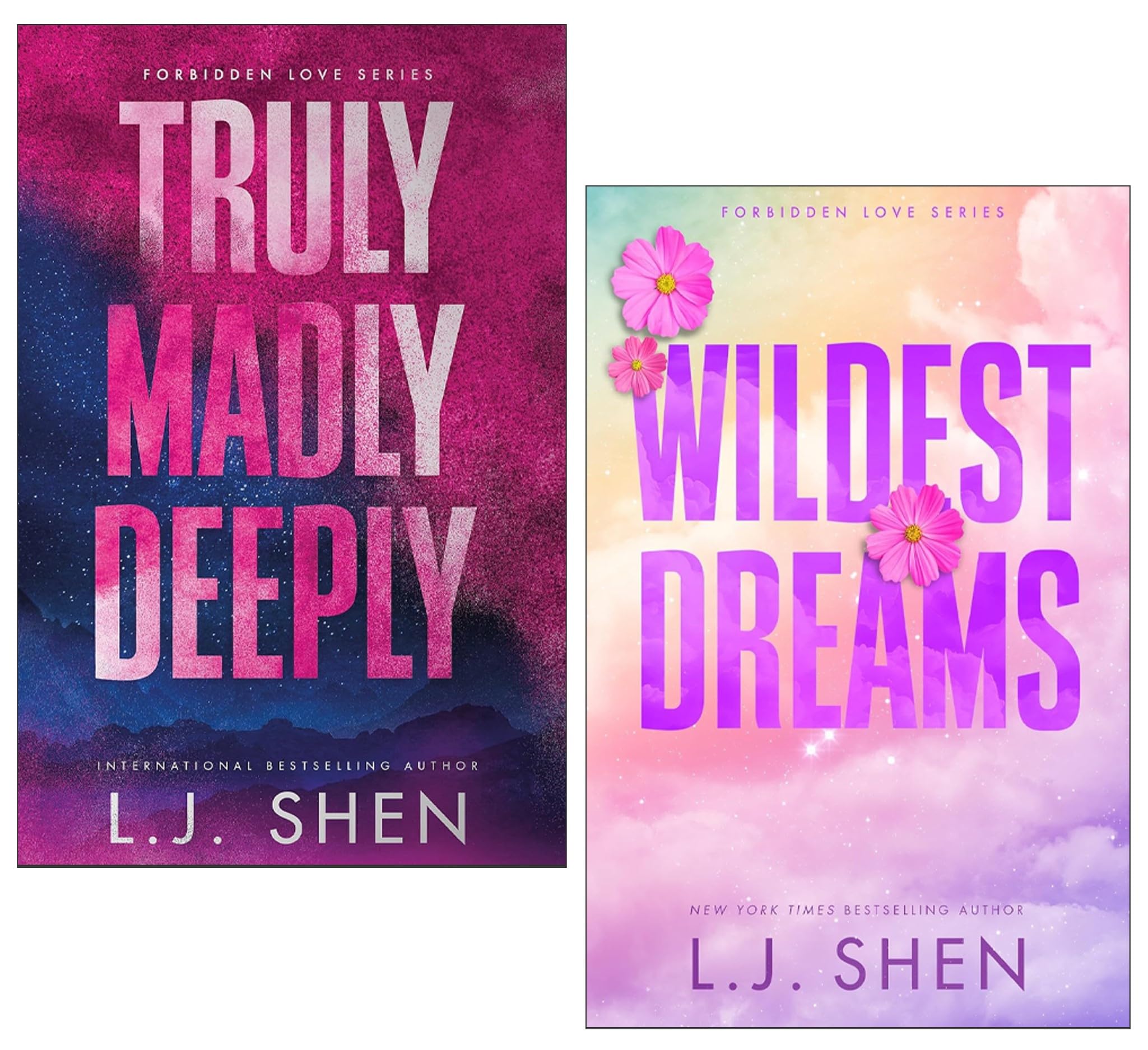 Forbidden Love Series by L.J. Shen 2 Books Collection Set (Truly Madly Deeply and Wildest Dreams)