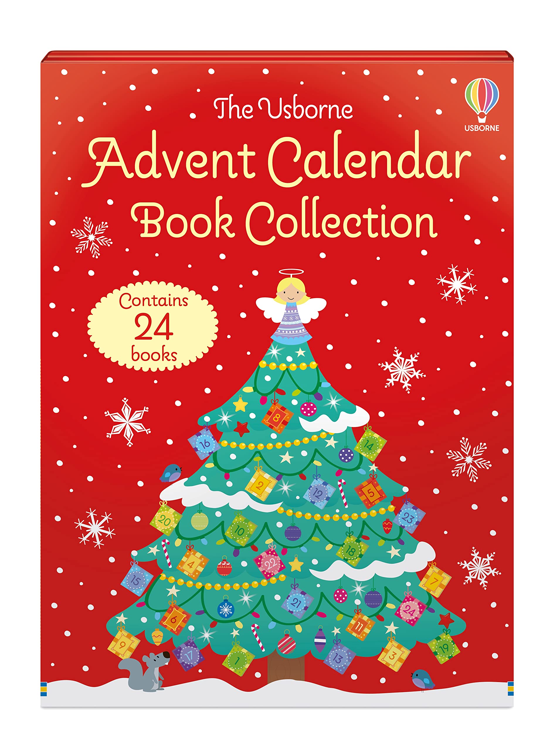 Usborne Christmas Advent Calendar 24-Book Set – Holiday Stories & Picture Books for Children