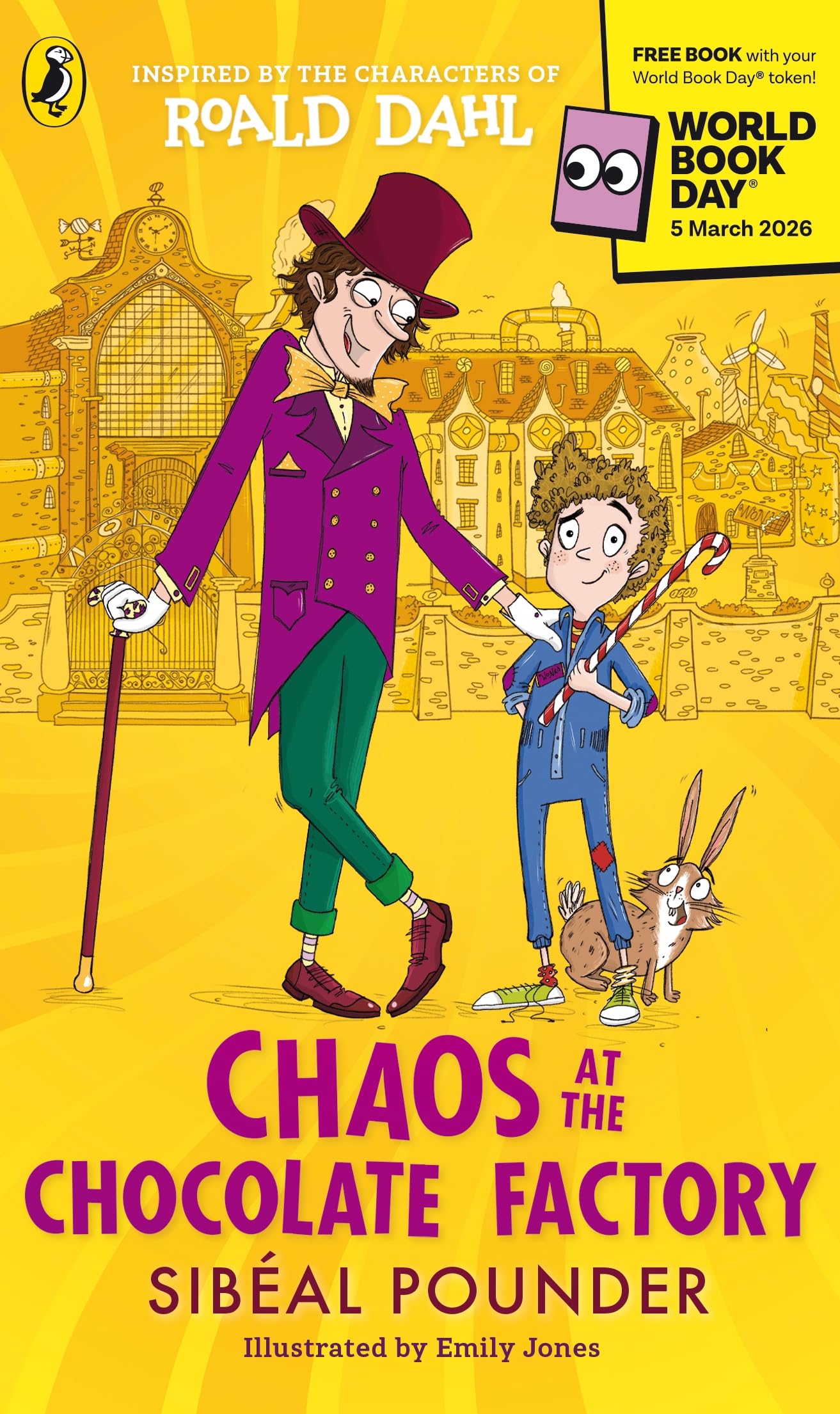Chaos at the Chocolate Factory – World Book Day 2026 Paperback by Sibéal Pounder