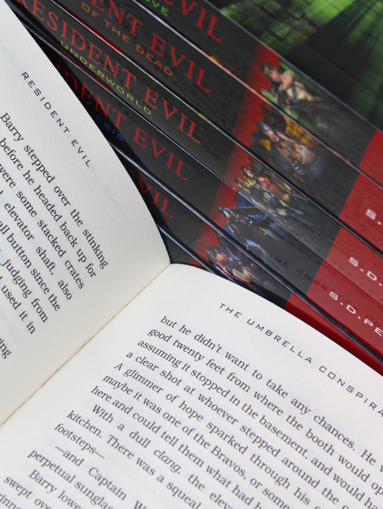 Photo of Resident Evil Books 1-7 by S.D. Perry Text