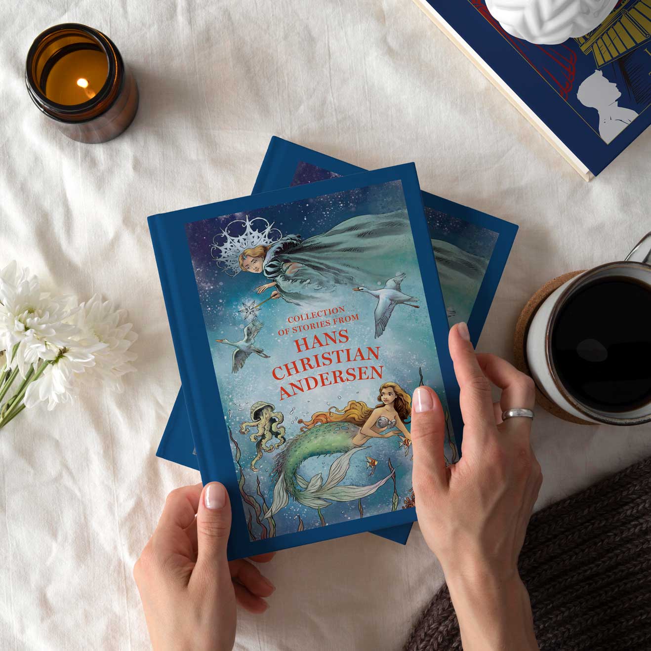 The Complete Fairy Tales of Hans Christian Andersen – Leather Bound Book | Classic Children's Stories, Enchanting Tales & Timeless Bedtime Reading