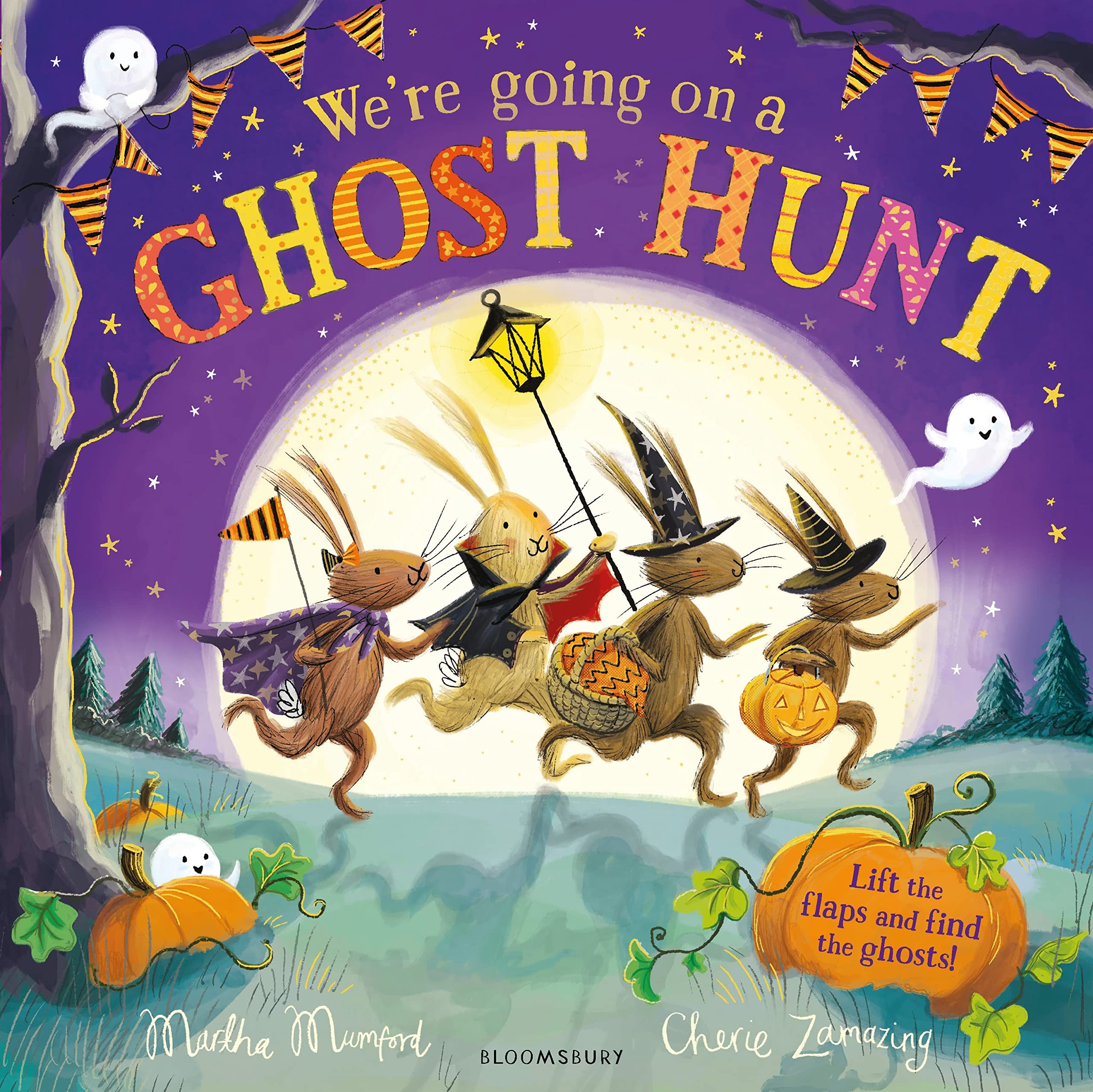 We’re Going on a Ghost Hunt: Halloween Lift-the-Flap Adventure (Bunny Adventures Book) By Martha Mumford