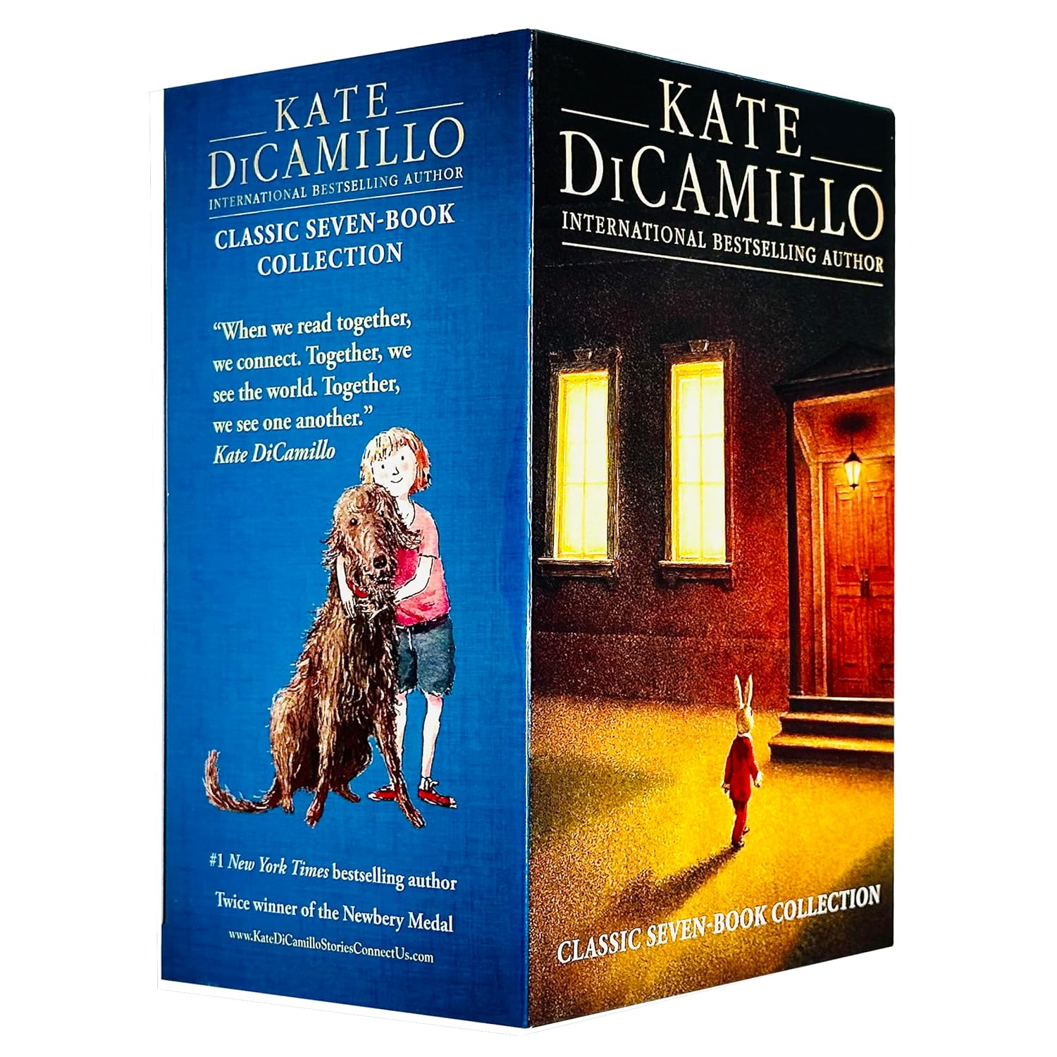 Kate DiCamillo 7 Book Set – Edward Tulane, Tiger Rising & More – Beloved Children's Fiction for Young Readers, Imaginative Stories, Great Gift Idea