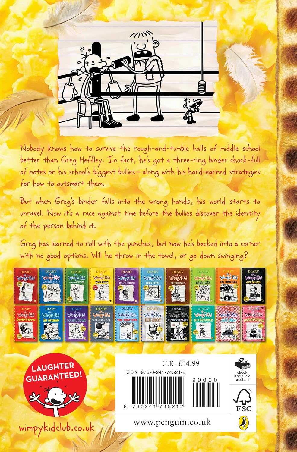 Diary of a Wimpy Kid: Fight or Flight (Book 21) by Jeff Kinney | The Next Hilarious Book in the Bestselling Series | Hardback