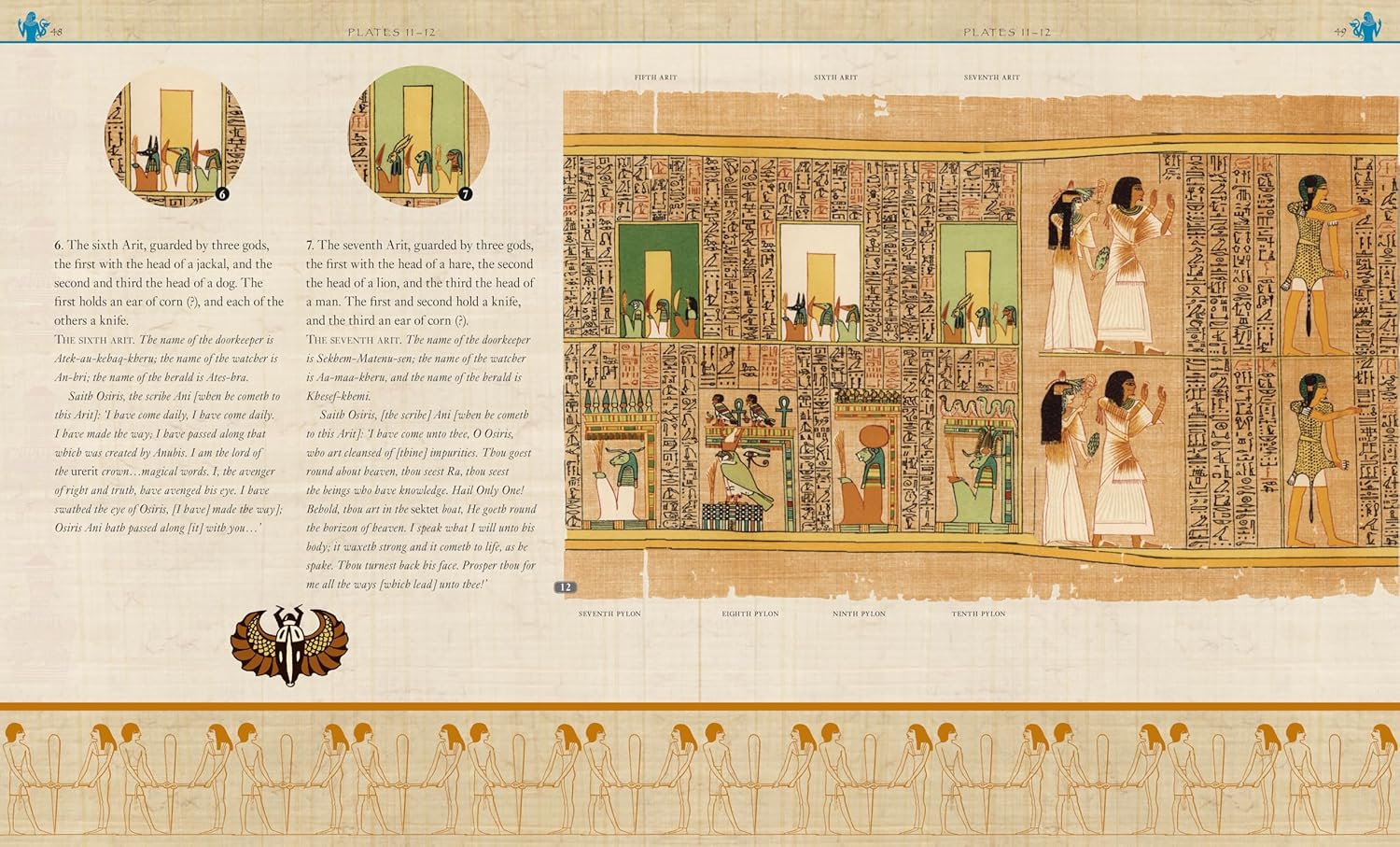 The Egyptian Book of the Dead (Ancient Wisdom Library) – Deluxe Edition: Ancient Wisdom & Mythology | Hardcover