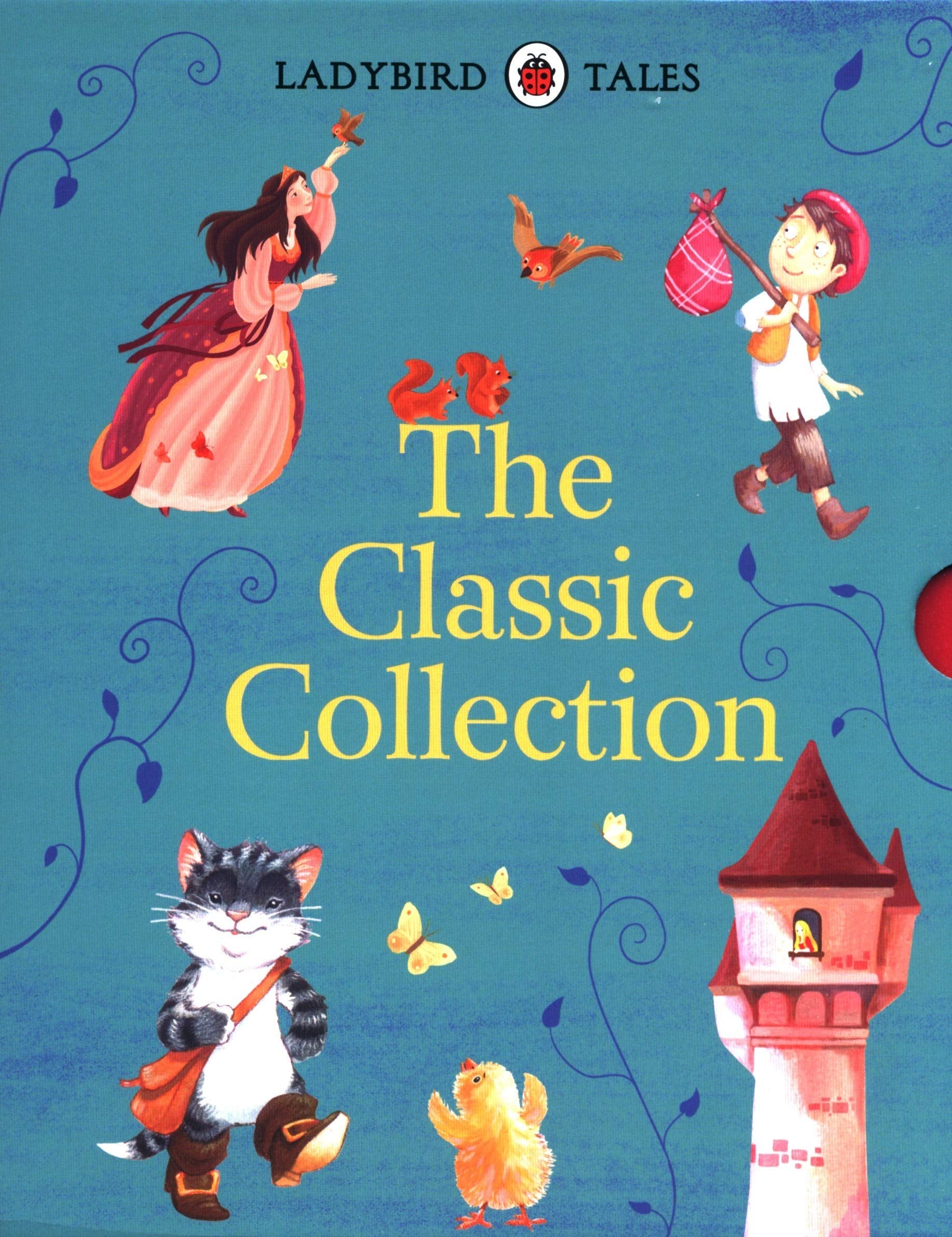 Ladybird Tales Classic Collection 10 Books Set | Slipcase (Dick Whittington, The Three Billy Goats Gruff, The Elves and the Shoemaker,Puss in Boots,The Enormous Turnip,Chicken Licken,The Little Red Hen & More)
