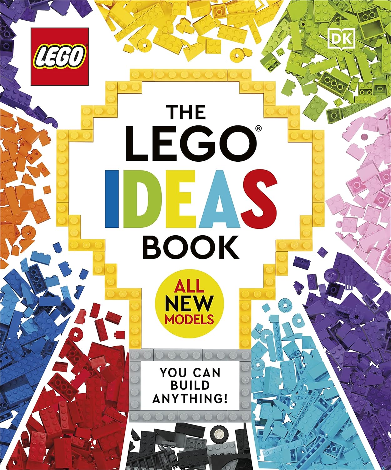 DK LEGO Activity Ideas 4-Book Collection Set | Fun & Creative Play for Kids – Interactive Books with Building Challenges, DIY, Learning & Imaginative