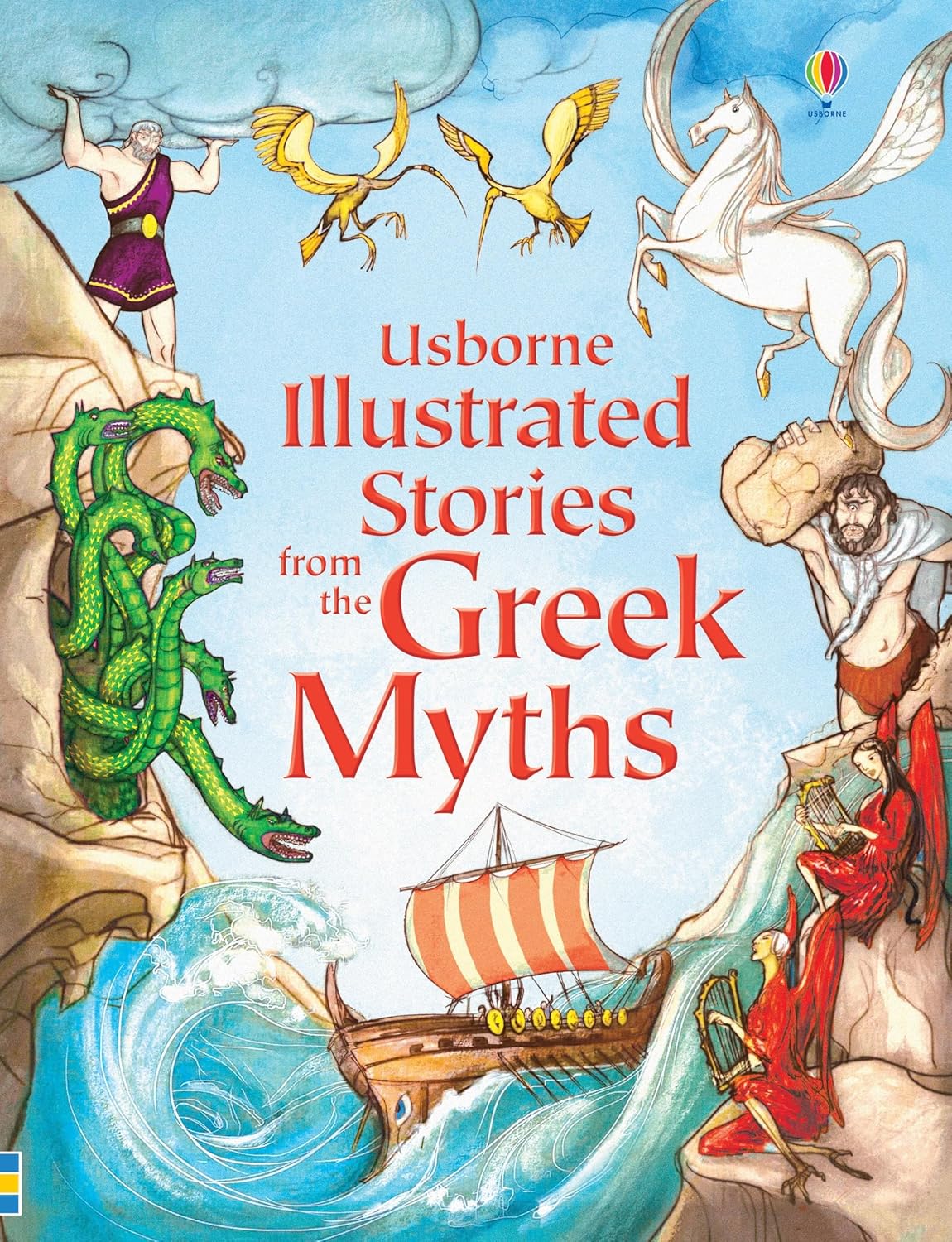 Illustrated Stories from the Greek Myths By Usborne Publishing | Hardcover