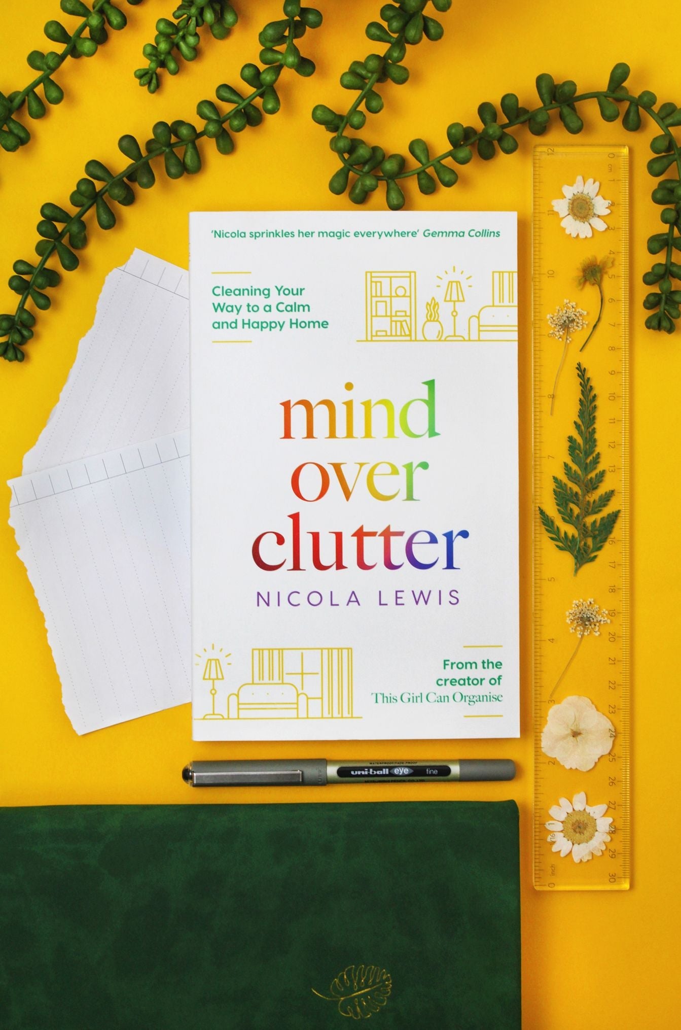 Mind Over Clutter: A Self-Help Book on Decluttering, Home Organization, Minimalism, Mindfulness & a Calm, Happy Life by Nicola Lewis