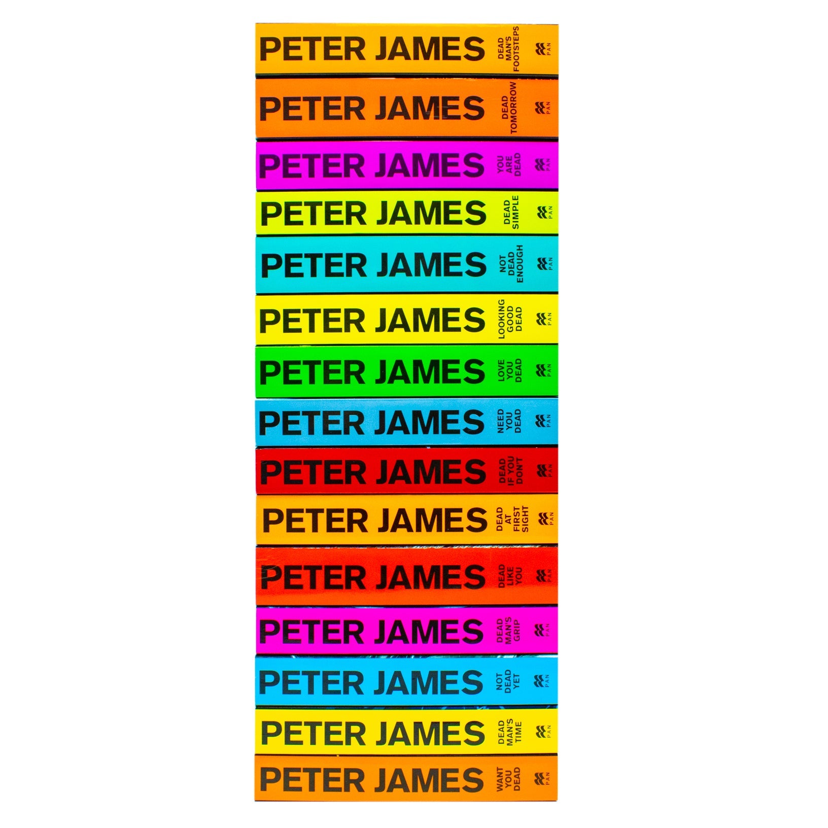 Roy Grace Series 1-15 Book Collection Set Best Selling Mystery Thrillers By Peter James (Dead Simple, Looking Good Dead, Not Dead Enough, Dead Like You and More)