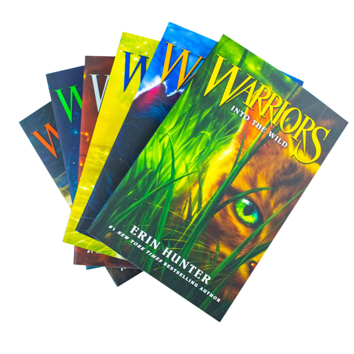 Warrior Cats Series 1 The Prophecies Begin - 6-Book Collection by Erin Hunter for ages 8+! Perfect for young readers seeking adventure and fantasy!