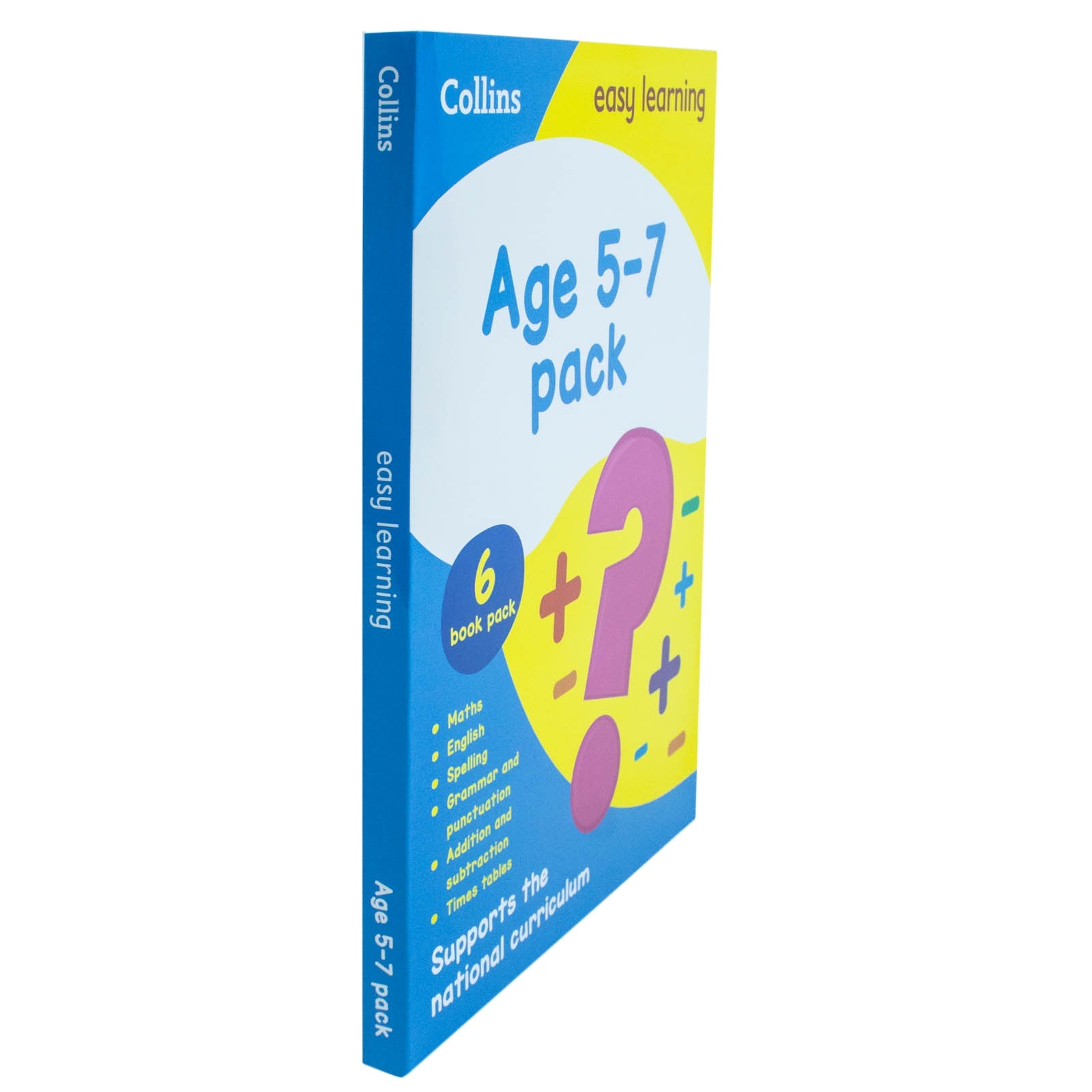 Collins Easy Learning Starter Set (Ages 5–7) – KS1 Educational Books | Fun Home Learning, Literacy, Phonics, Numbers, Writing, Math, Workbooks