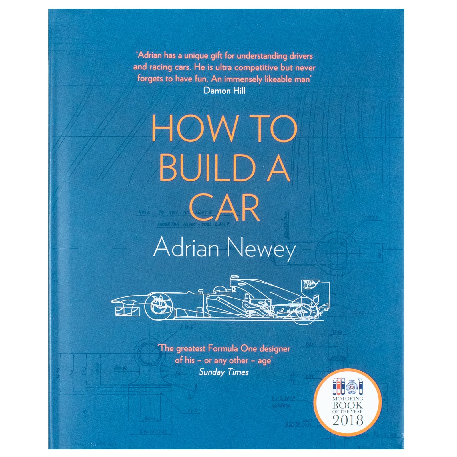 How to Build a Car Book by Adrian Newey – Formula 1 Engineering, F1 Design, Motorsport Technology & Racing Innovation Autobiography