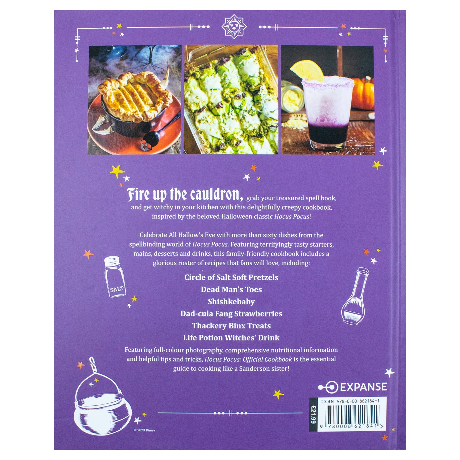 Disney Hocus Pocus: The Official Cookbook: A delightfully creepy cookbook, filled with magical Halloween recipes - the perfect gift for fans of all ages!