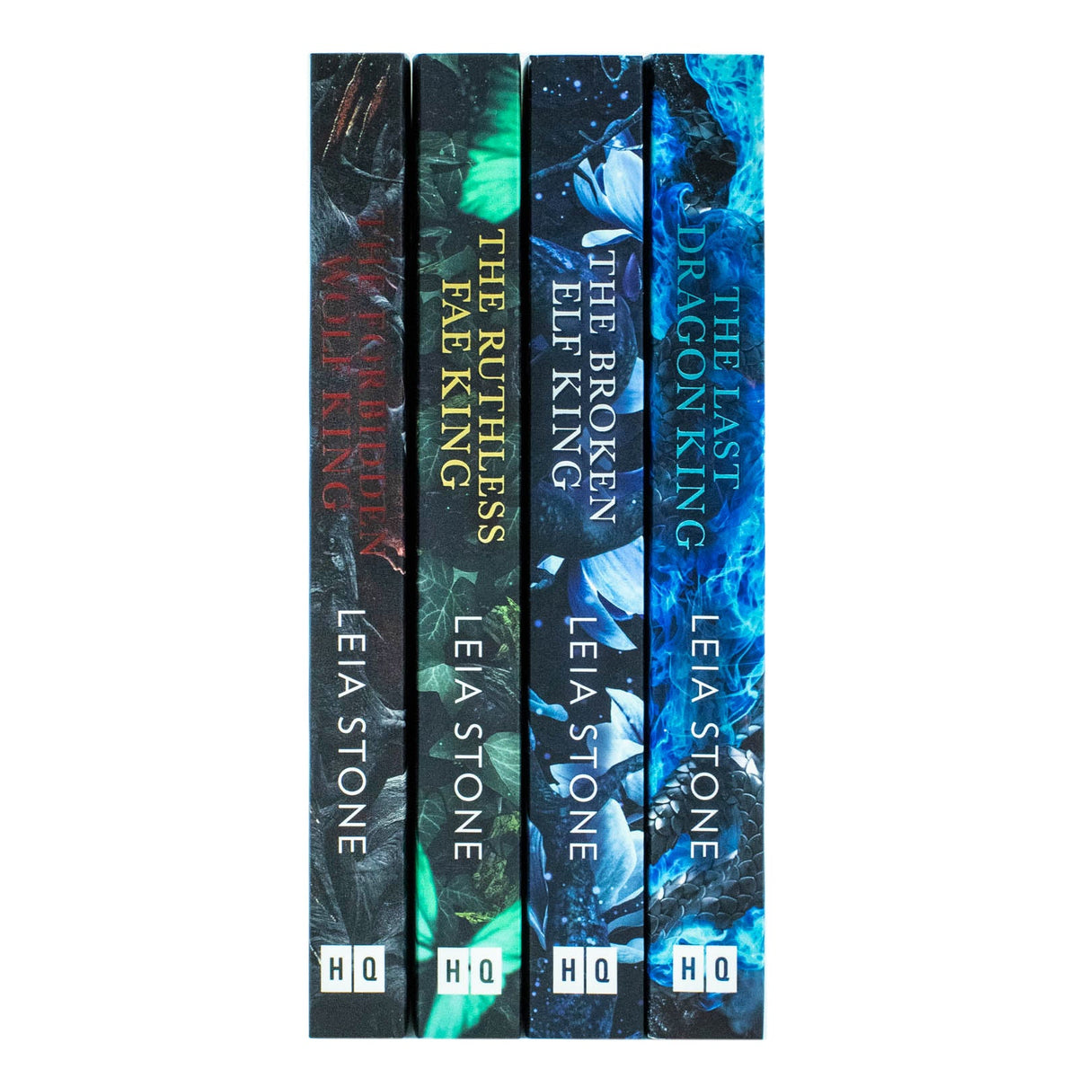 Kings of Avalier 4 Book Collection by Leia Stone| Epic Fantasy Series– The Last Dragon King,The Broken Elf King & More| Adventure & Mythical Creatures