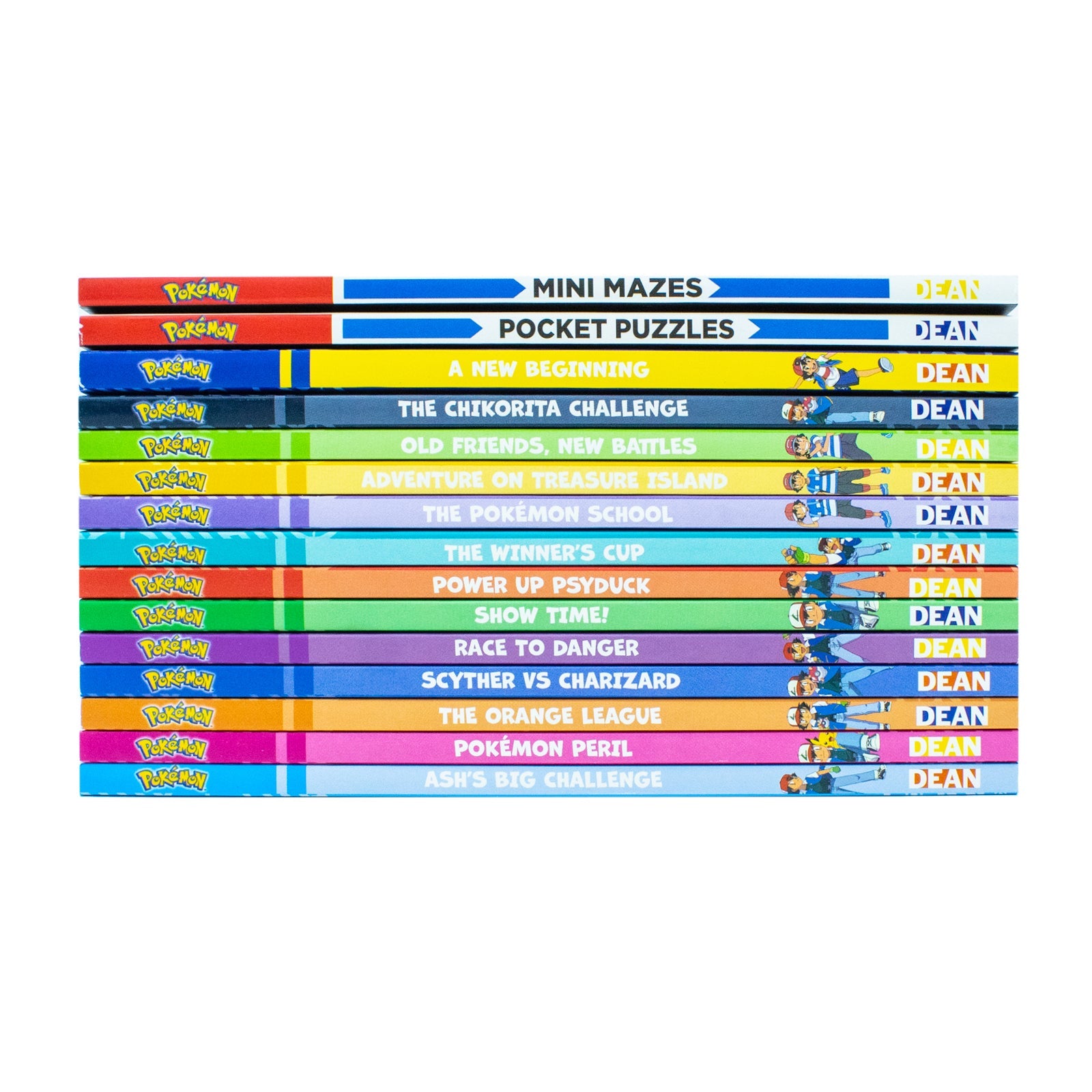 Pokémon Super Collection Series Books 1–15 Box Set by Tracey West | Adventure Kids Book Series, Collectible Fiction, Reading Fun for Young Readers