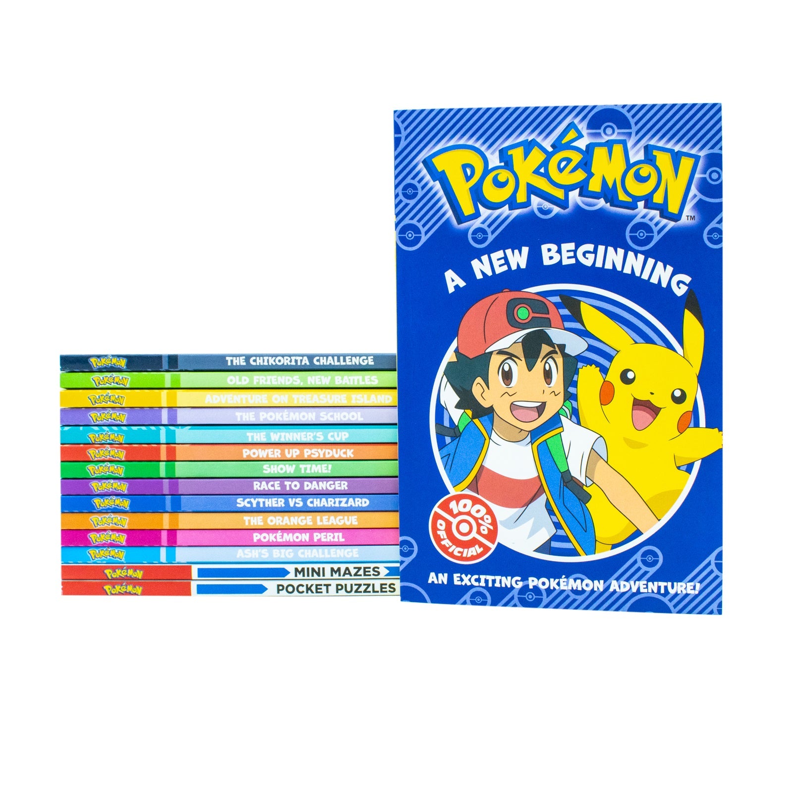 Pokémon Super Collection Series Books 1–15 Box Set by Tracey West | Adventure Kids Book Series, Collectible Fiction, Reading Fun for Young Readers