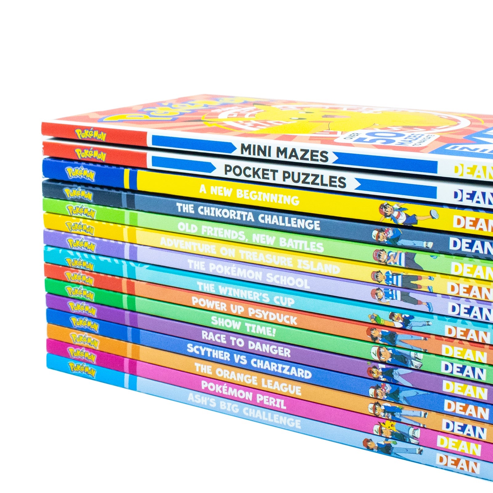 Pokémon Super Collection Series Books 1–15 Box Set by Tracey West | Adventure Kids Book Series, Collectible Fiction, Reading Fun for Young Readers