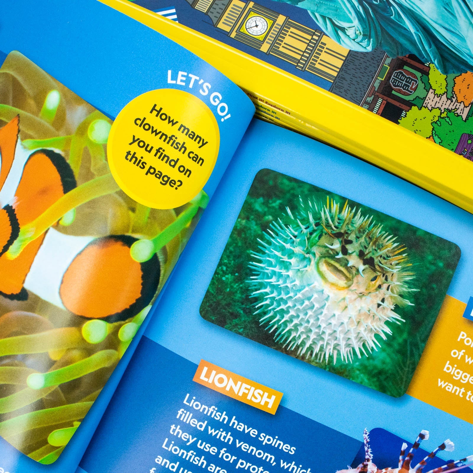 National Geographic Kids Find It! Explore It! 6-Book Collection|Educational Nonfiction Series on Animals, Oceans, Dinosaurs, Insects, Nature & History