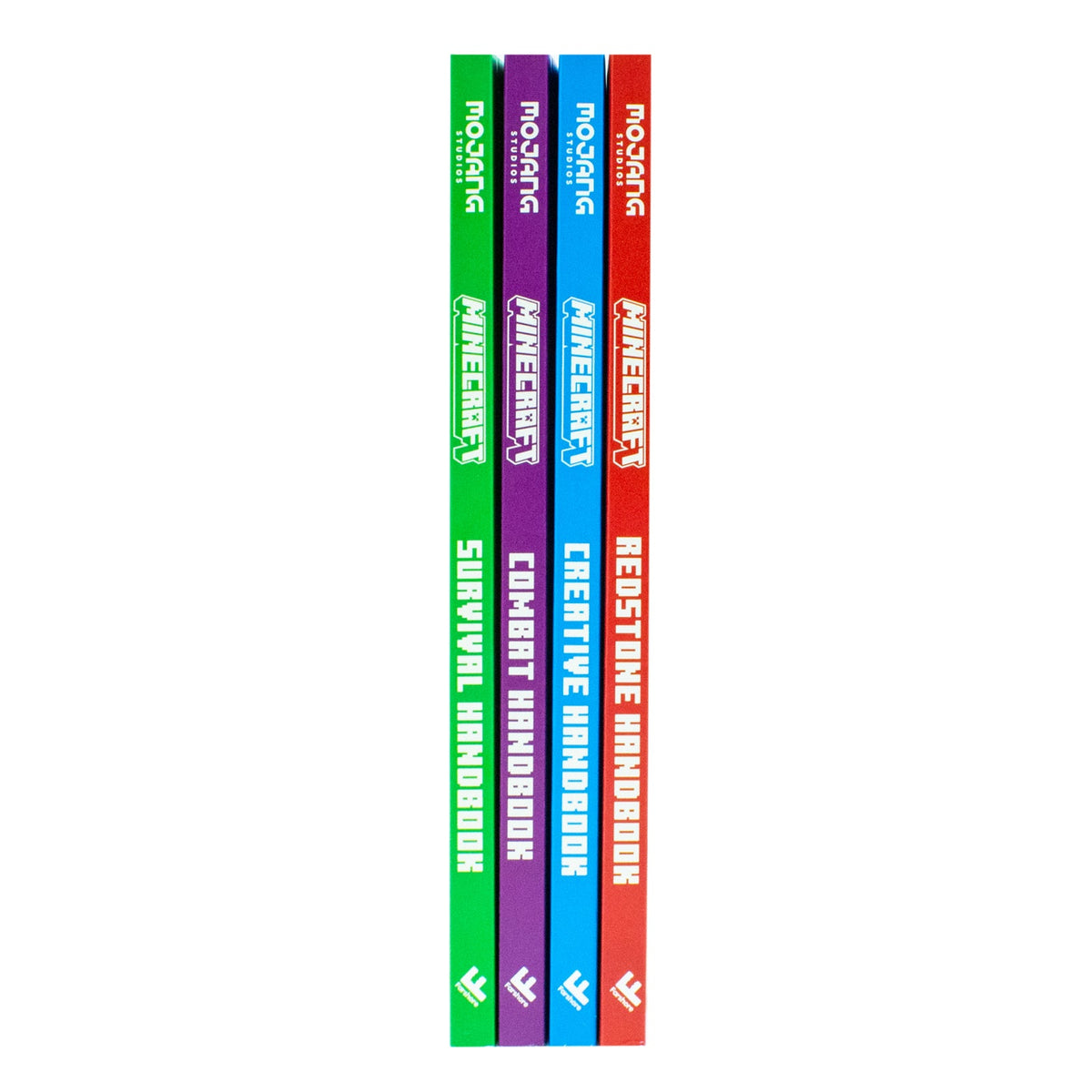 Minecraft Combat Handbook 4-Book Box Set – Ultimate Gaming Guide for Kids! Adventure, Crafting, Survival, Multiplayer & Strategy by Mojang