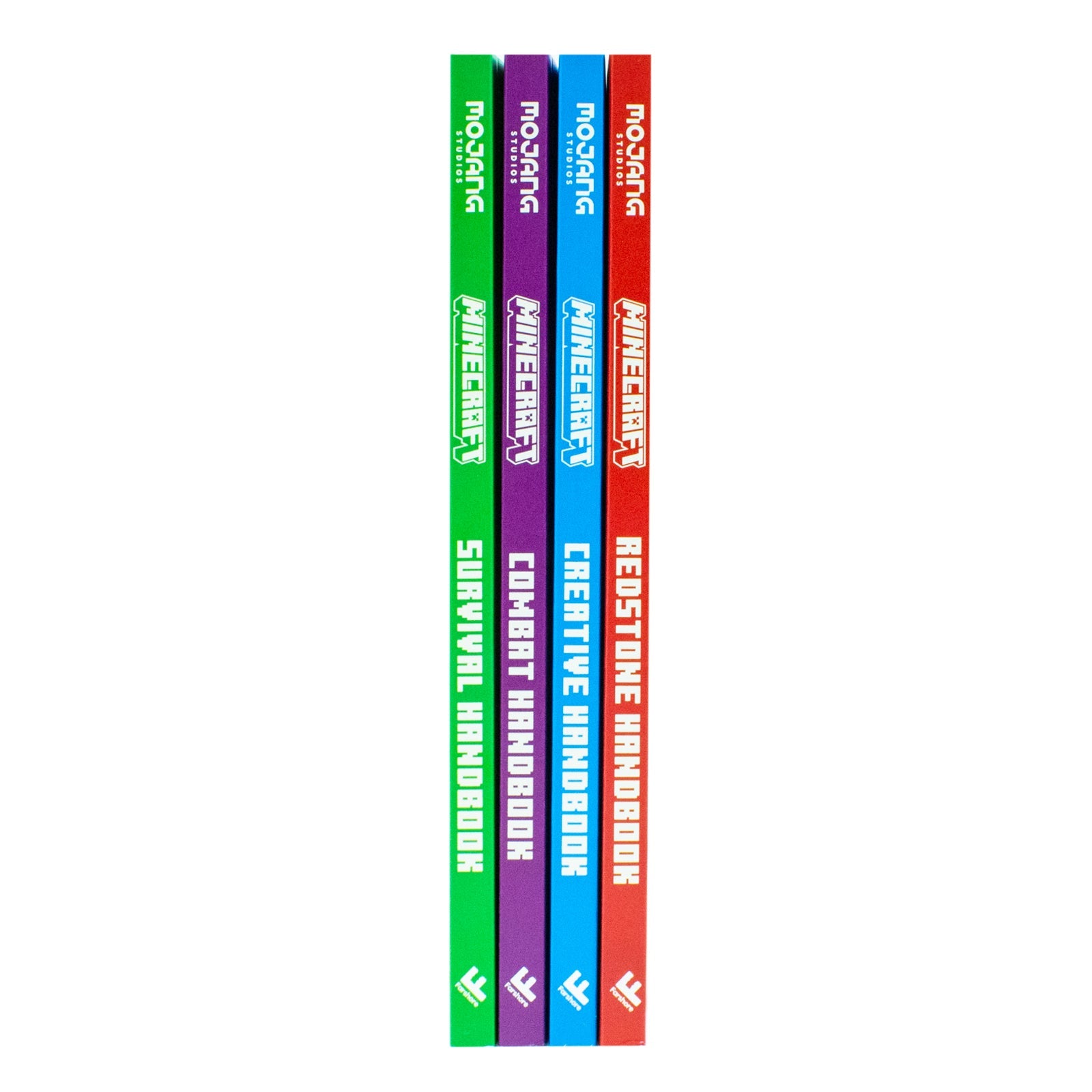 Minecraft Combat Handbook 4-Book Box Set – Ultimate Gaming Guide for Kids! Adventure, Crafting, Survival, Multiplayer & Strategy by Mojang
